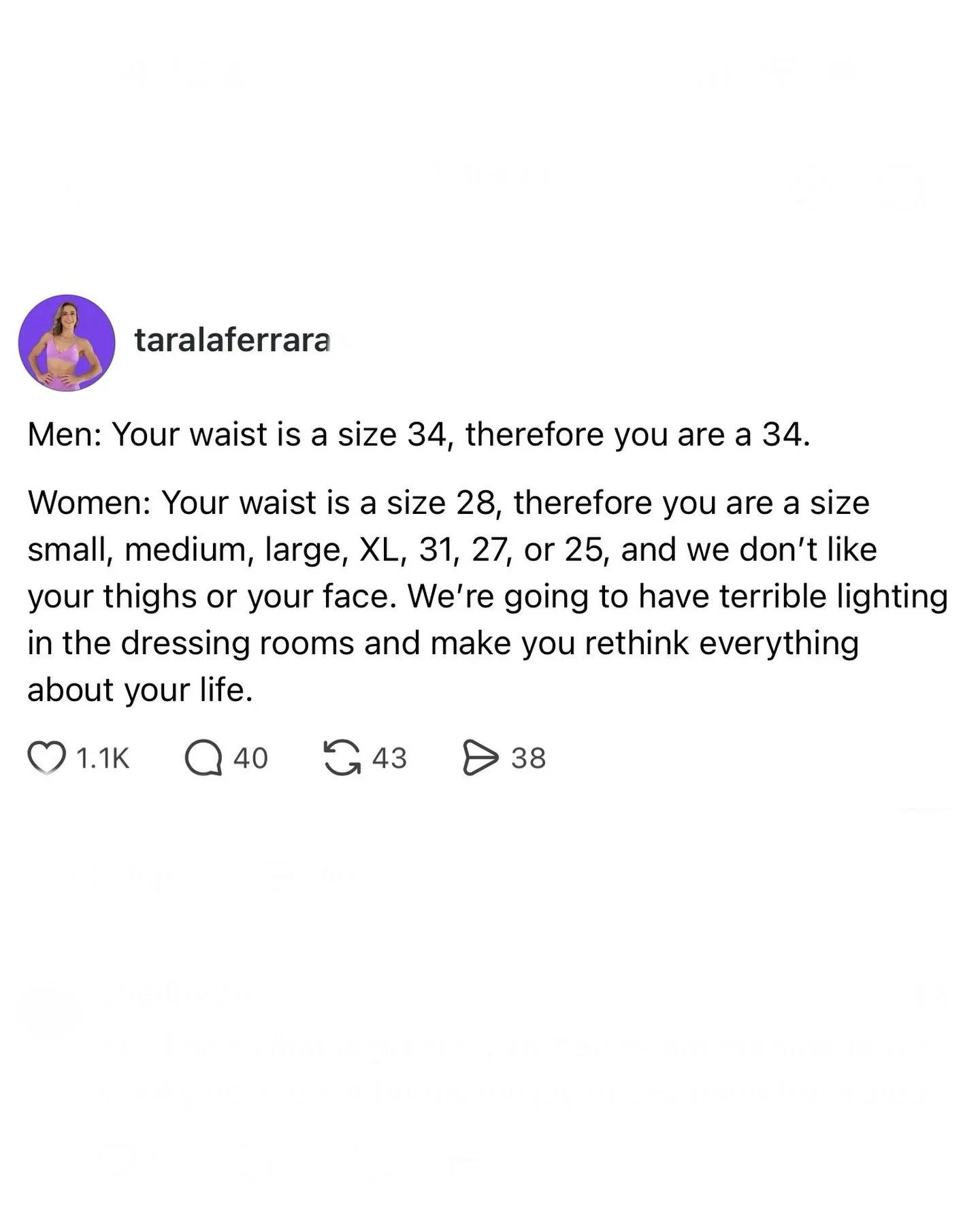 Day in the life of being a woman. 🙆🏼&zwj;♀️