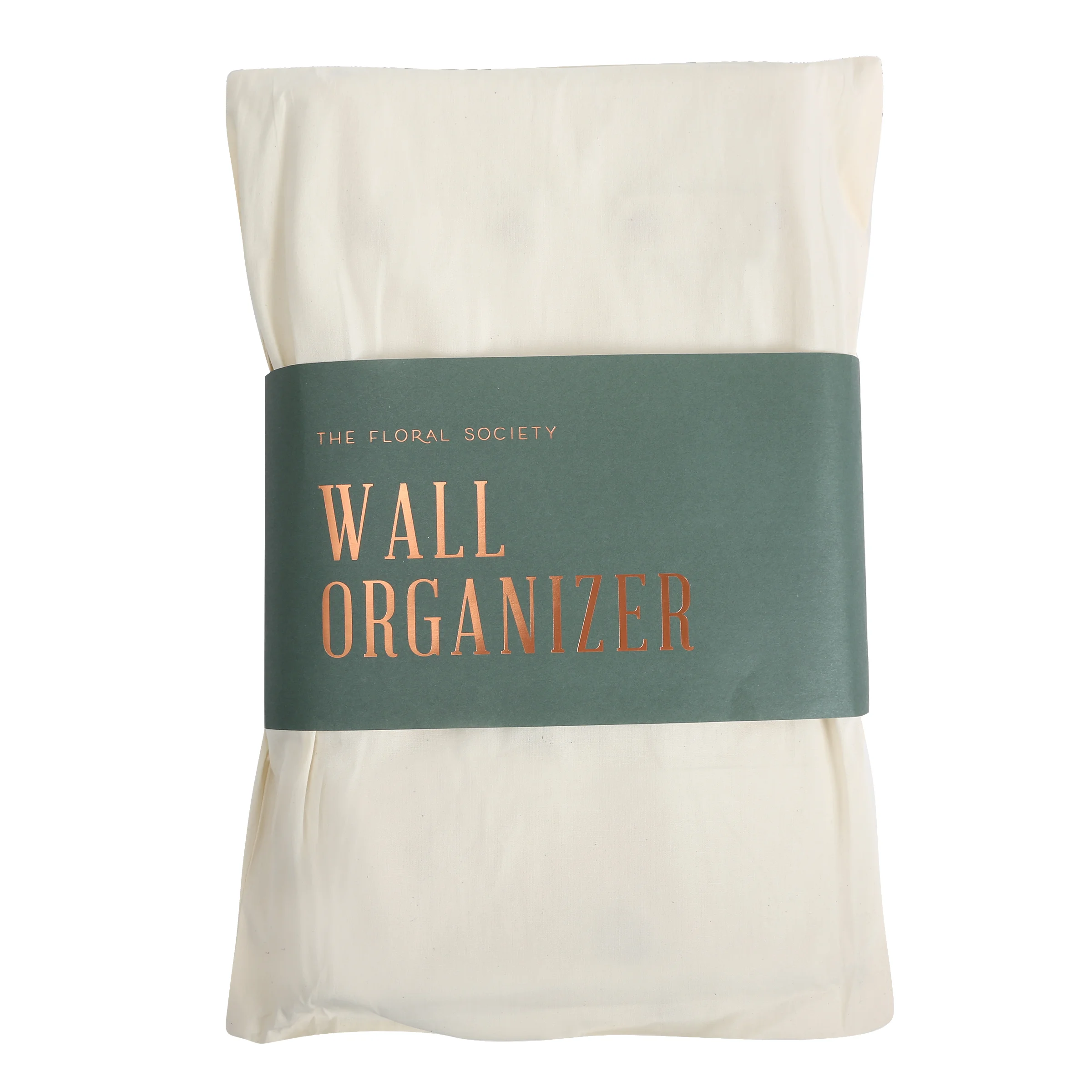 The Floral Society Canvas Wall Organizer