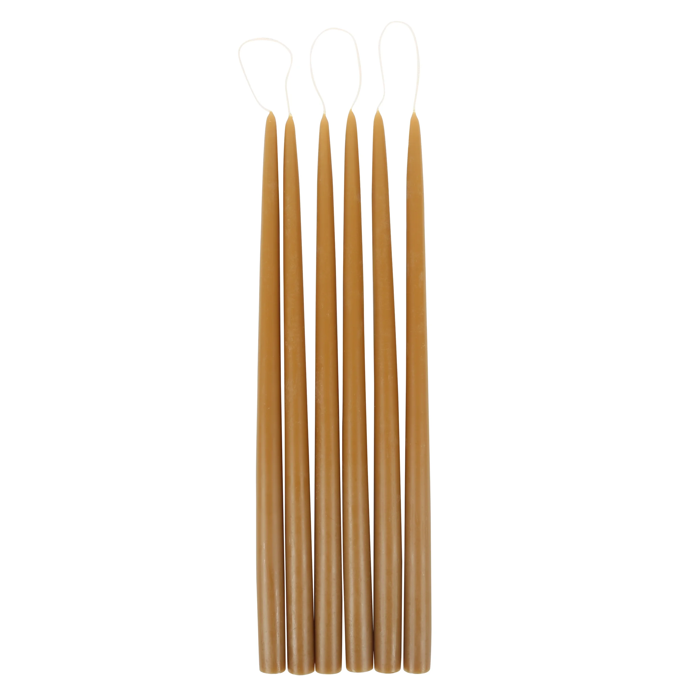 The Floral Society Miel Taper Candles 18"