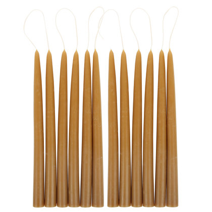 The Floral Society Miel Taper Candles 12"