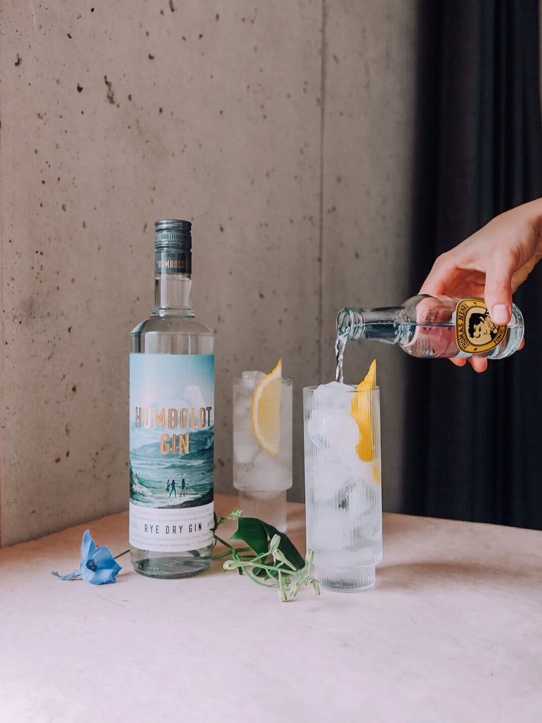 Produktfotografie für Humboldt Gin