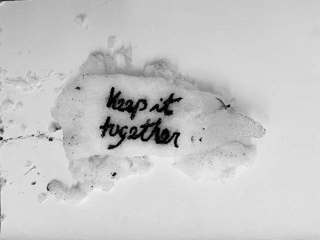 A mantra .
.
.
.
.
.
.
.
.
.
All day, everyday .
.
.
.
.
.
#womensday #femaleartist #wip #sketches #photography #sculpture #timebasedart #durational #durationalart #text #language #textbasedart #snow #charcoal #handcutstencil