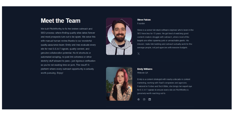 Pitchworthy is a guest post directory for building quality backlinks