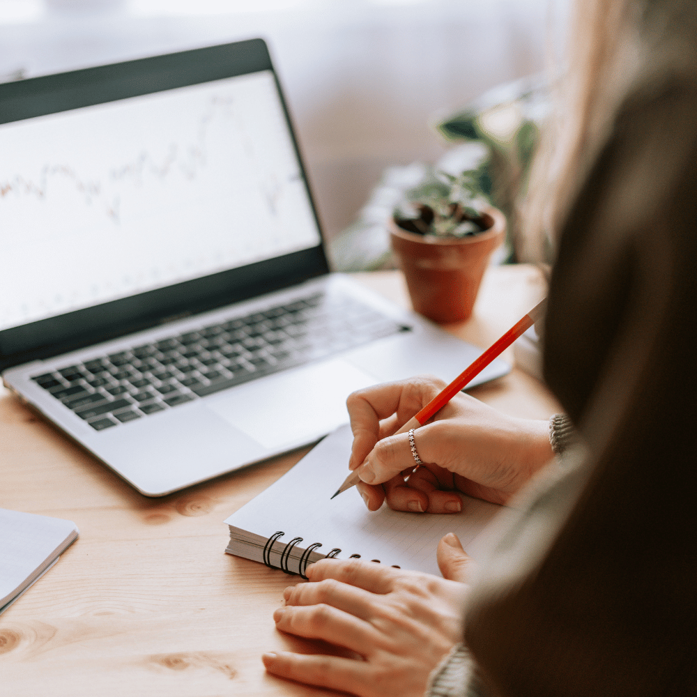 Service provider conducting website content audit for client