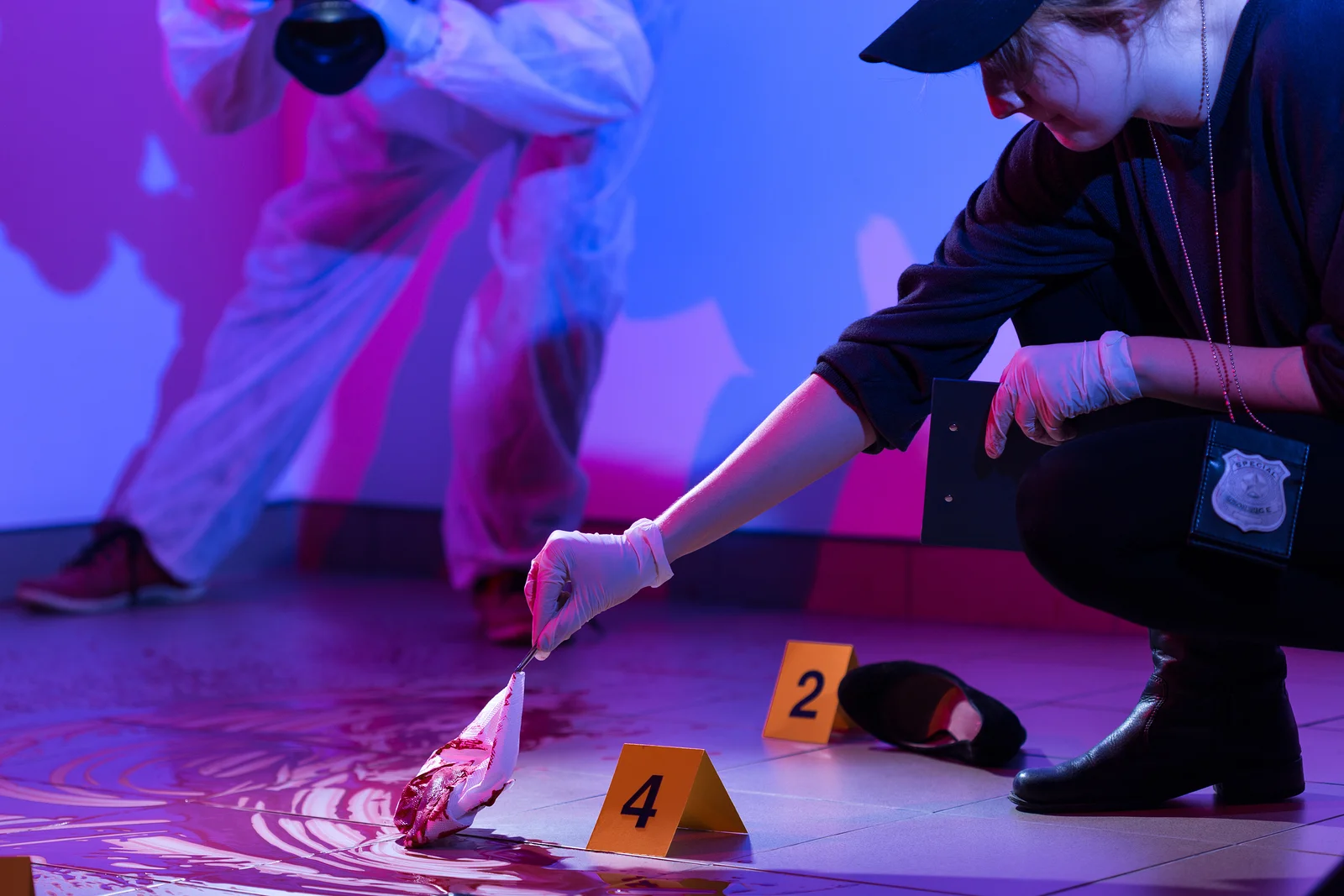 Crime scene cleanup underway in Monterey, CA