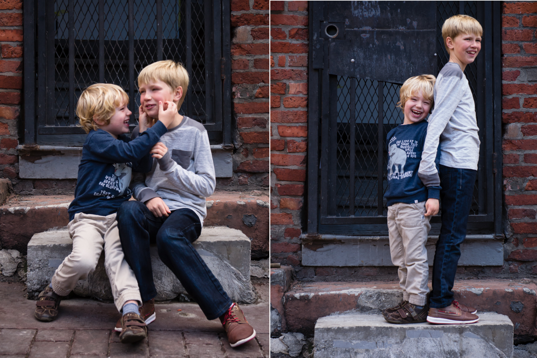 Soley Family Photography Session Pioneer Square Seattle