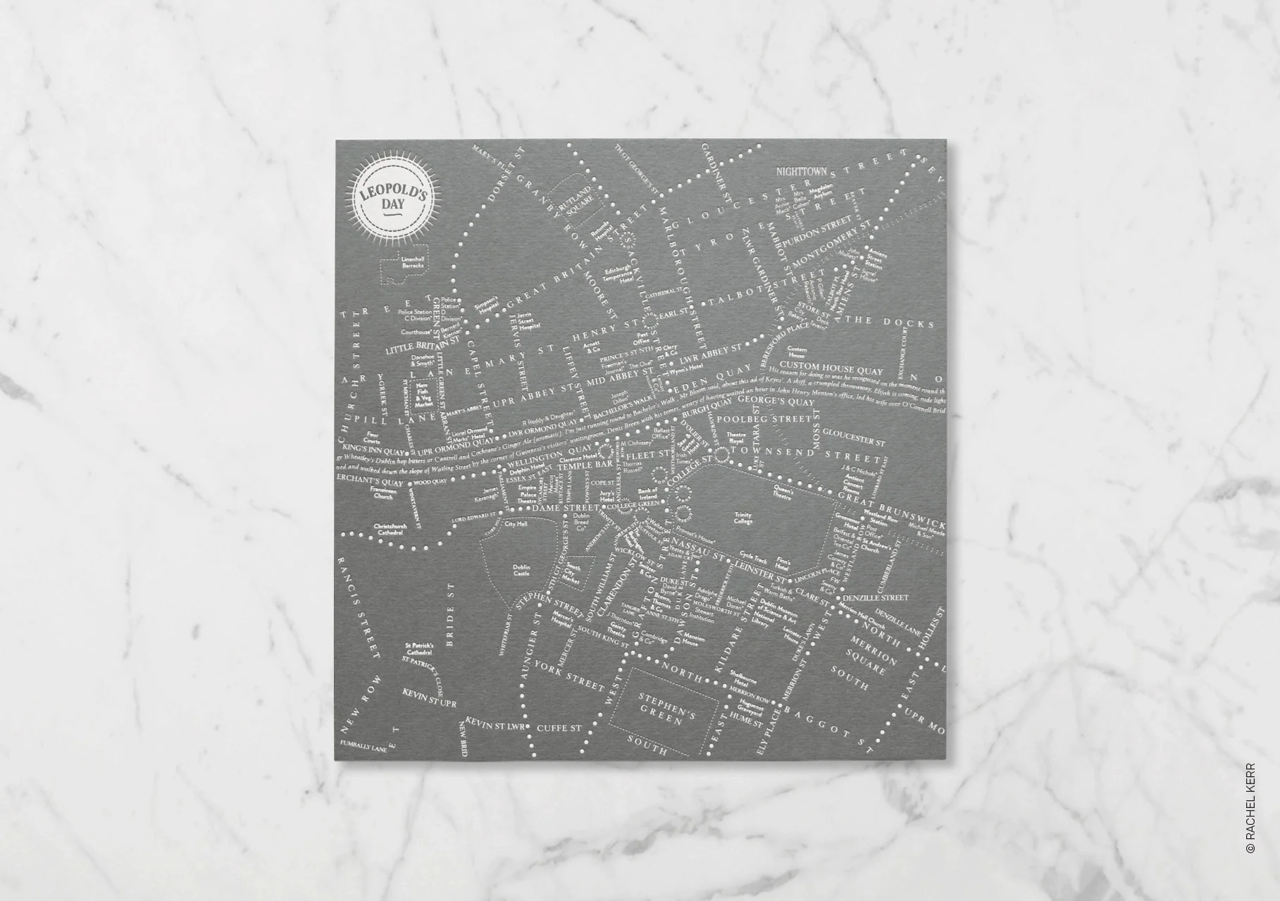 Real Grey Miniature Map