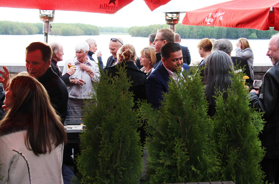 YMCA-YWCA NCR thanks special donors at reception held at Tavern on the Falls
