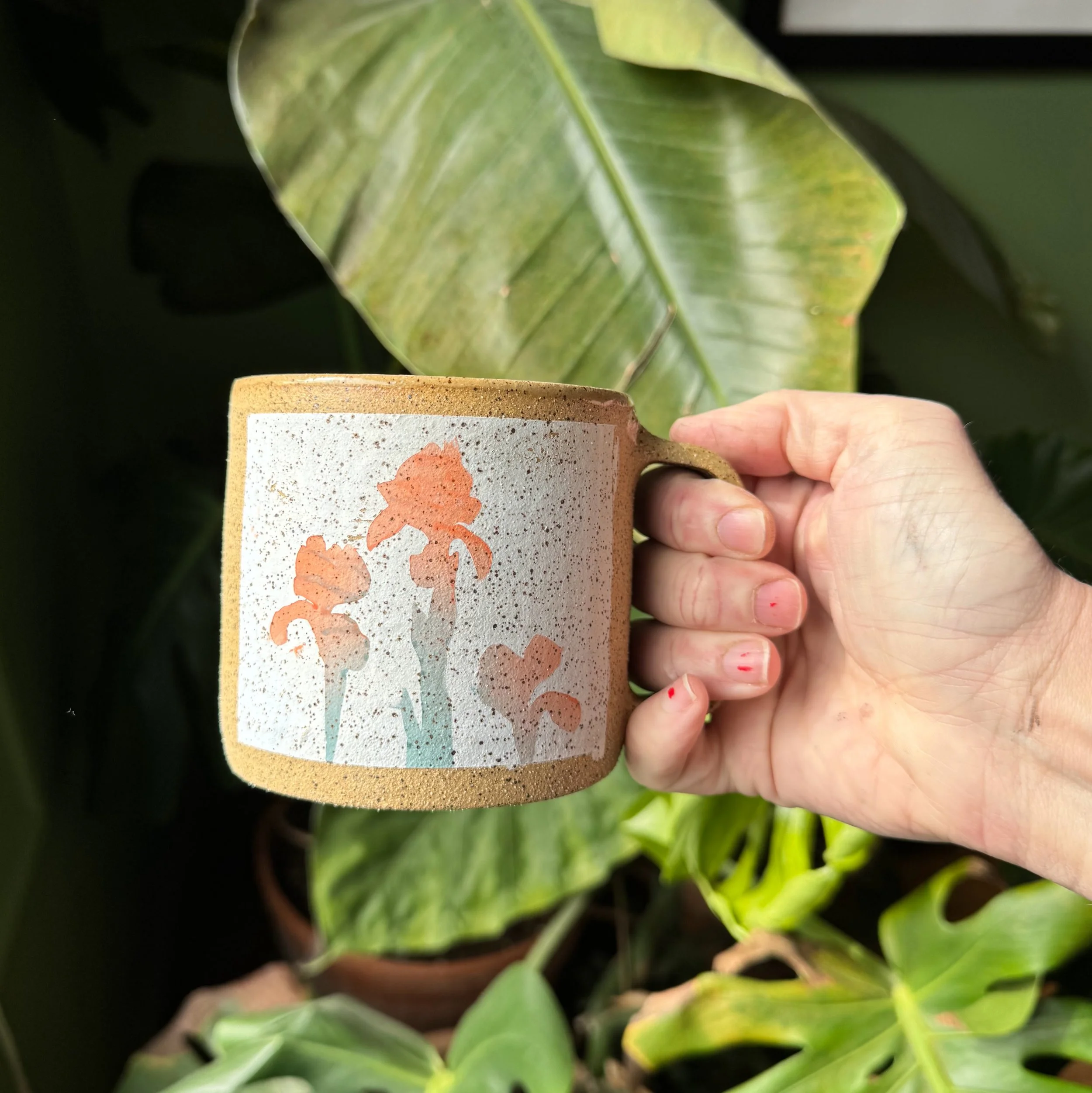 Small Iris Mug