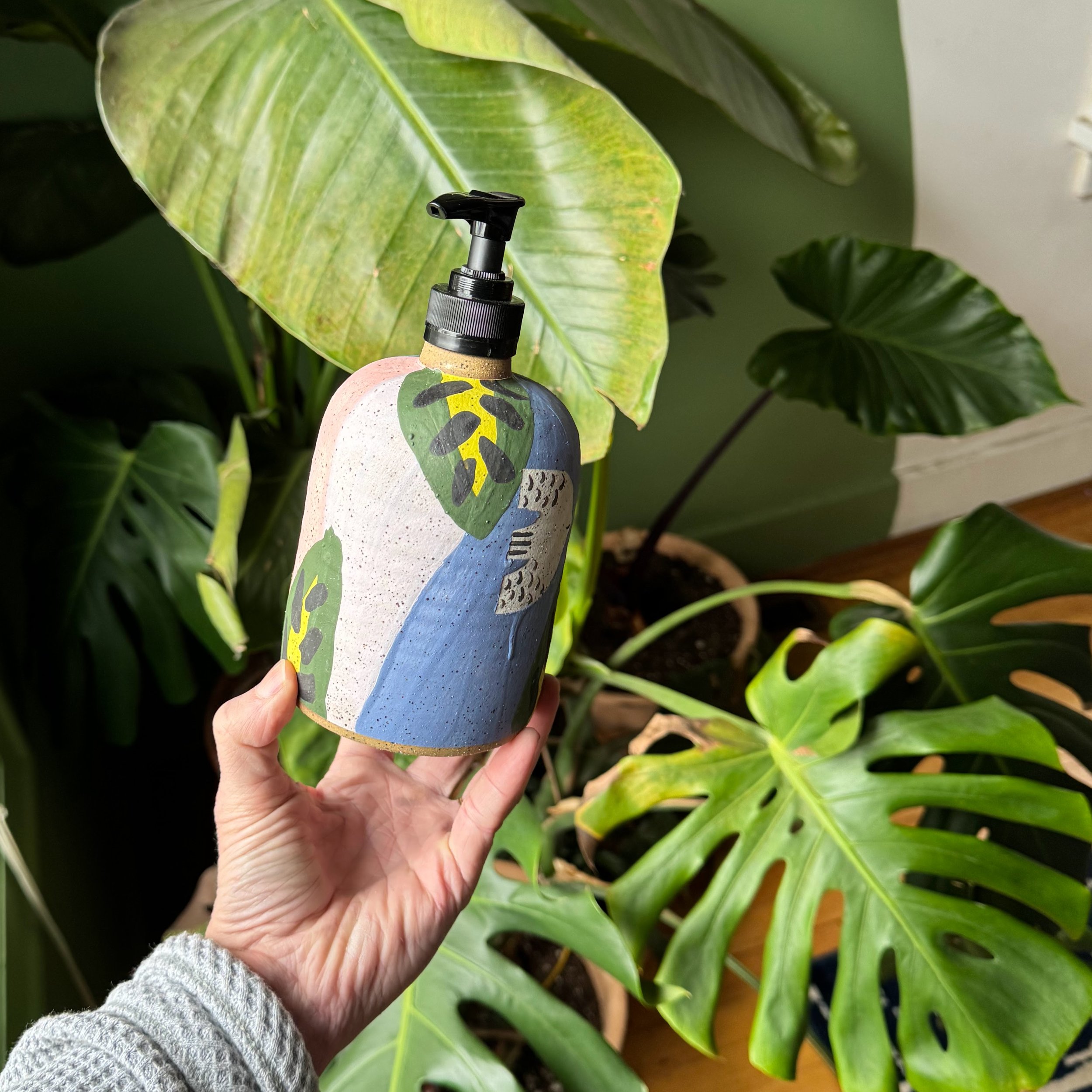 Tropical Soap Dispenser