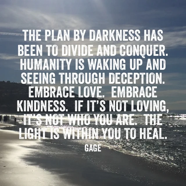 The Plan of Darkness Has Been Divide and Conquer