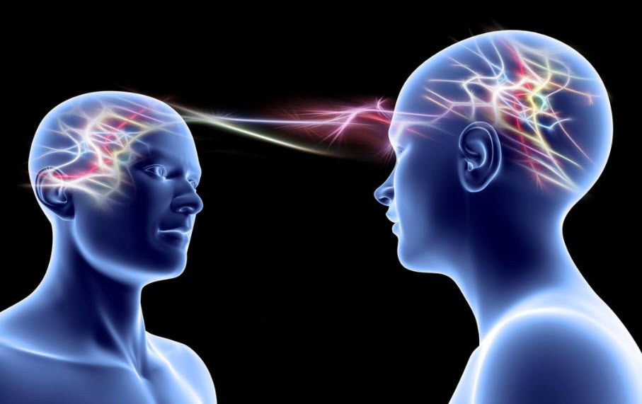 Telepathic Communication Between Two People