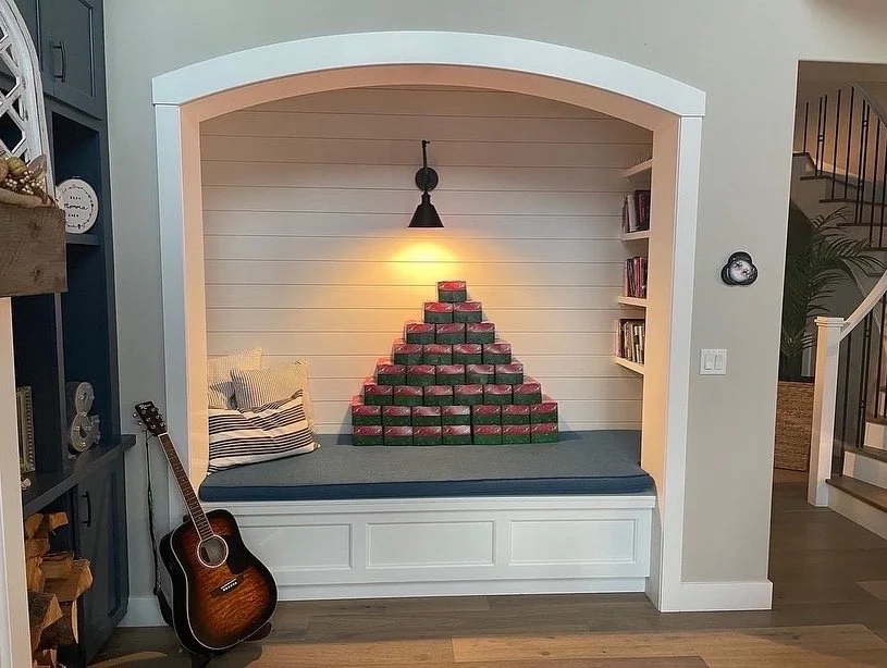 It's that time again!  Christmas Shoebox assembly at the Elliott's :)