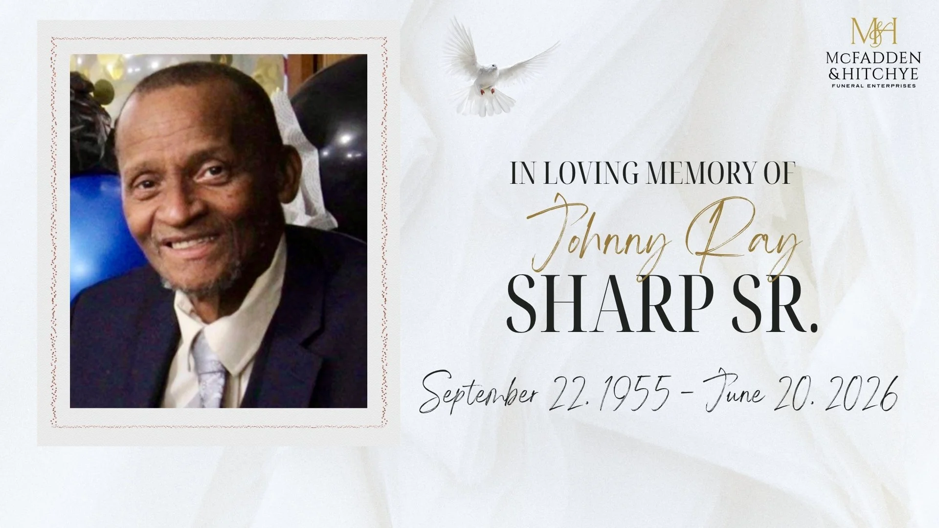 Johnny Ray Sharp Sr.