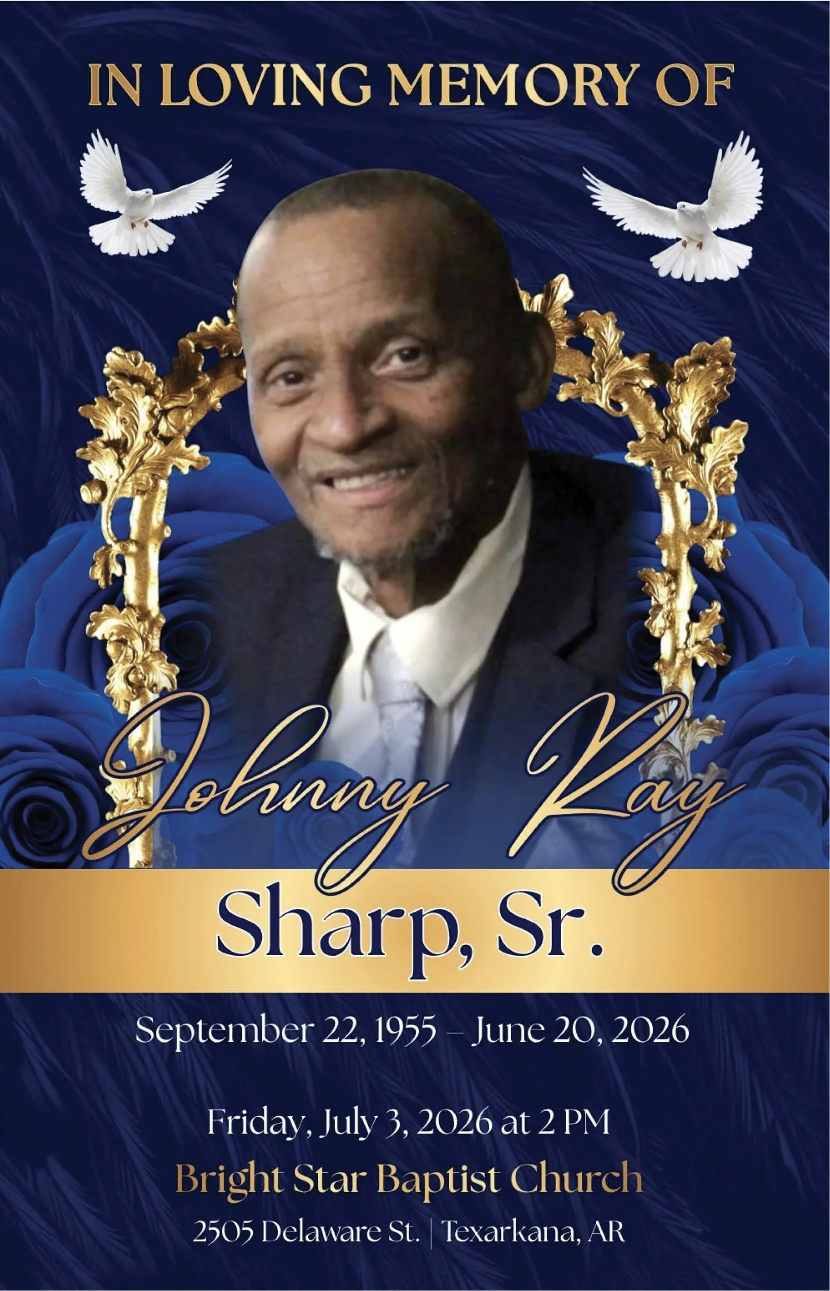 Johnny Ray Sharp Sr.
