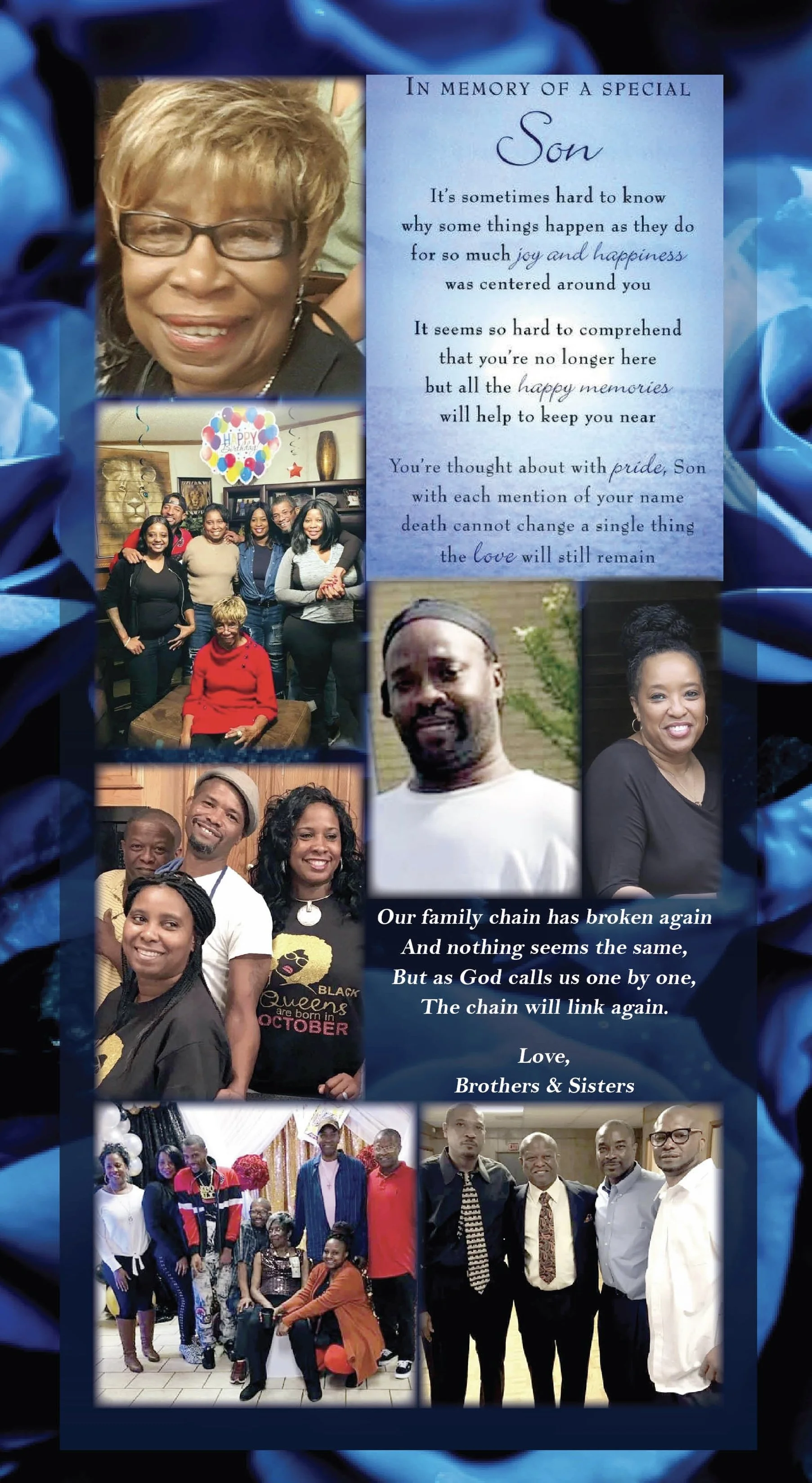 Obituaries — McFadden & Hitchye Funeral Enterprises