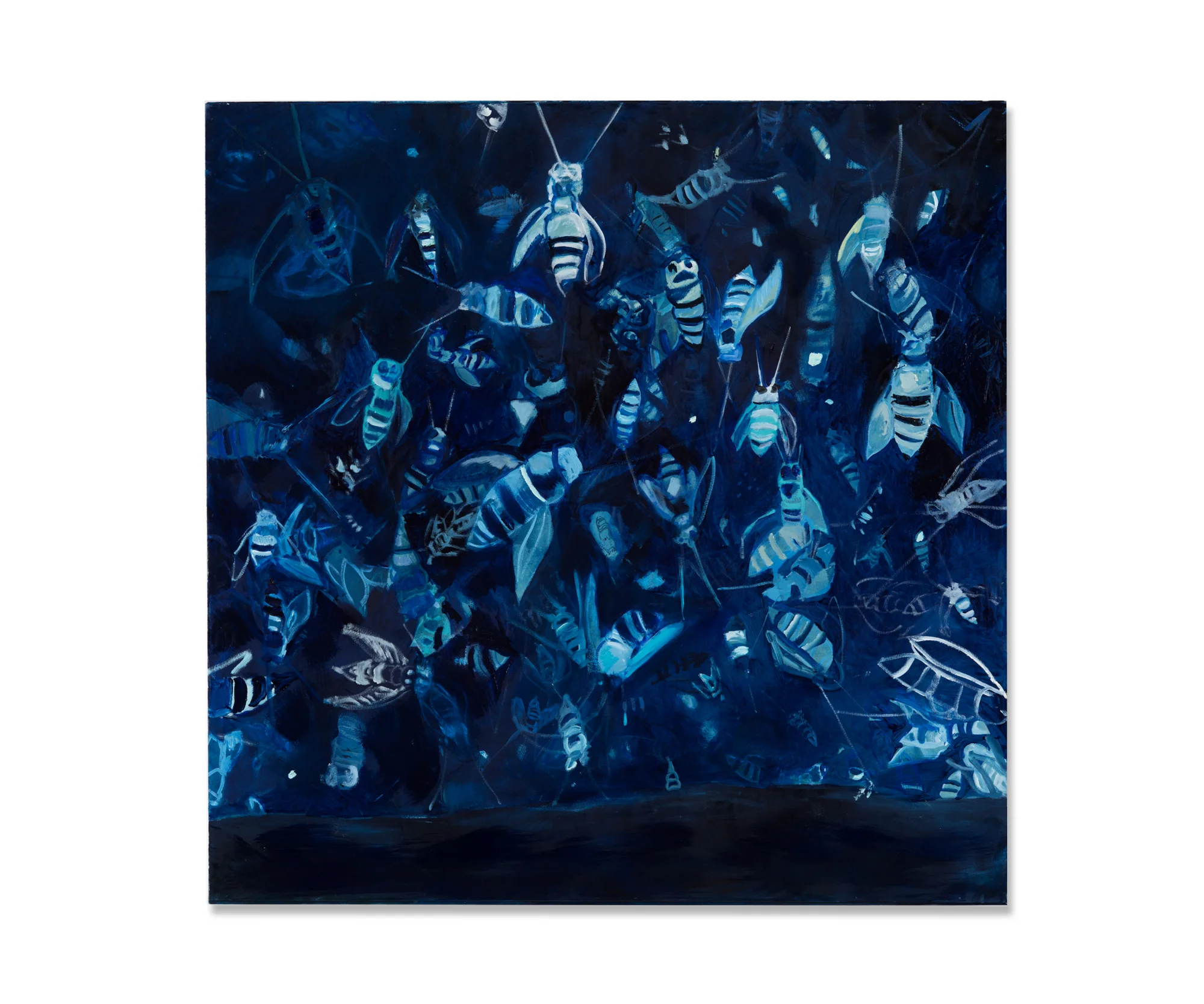 Oil on wood panel 48” x 48” 2018