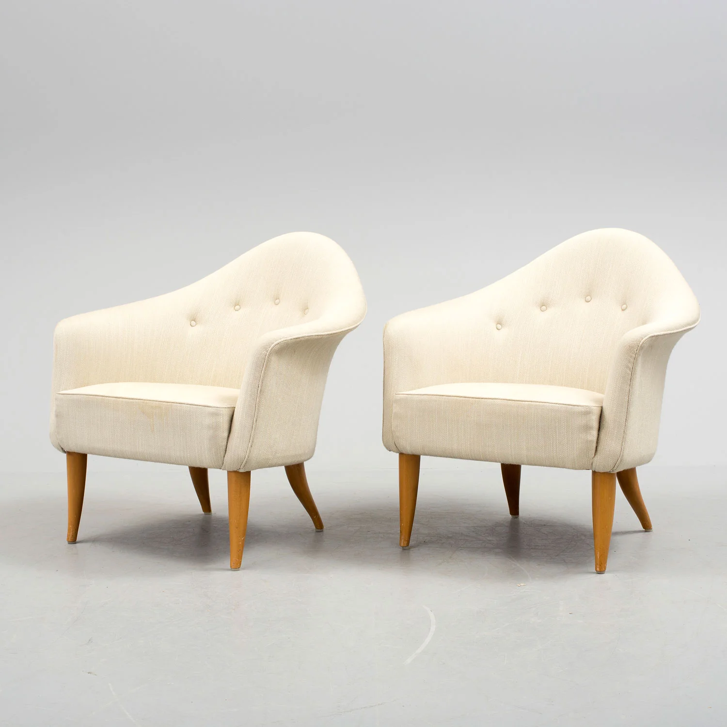 PAIR OF 'LITTLE ADAM' ARMCHAIRS BY HÖRLIN-HOLMQUIST