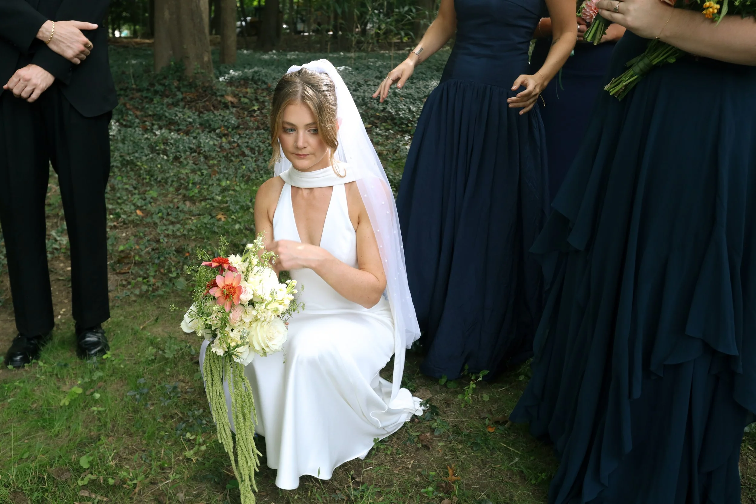 Matt and Kell, wedding party