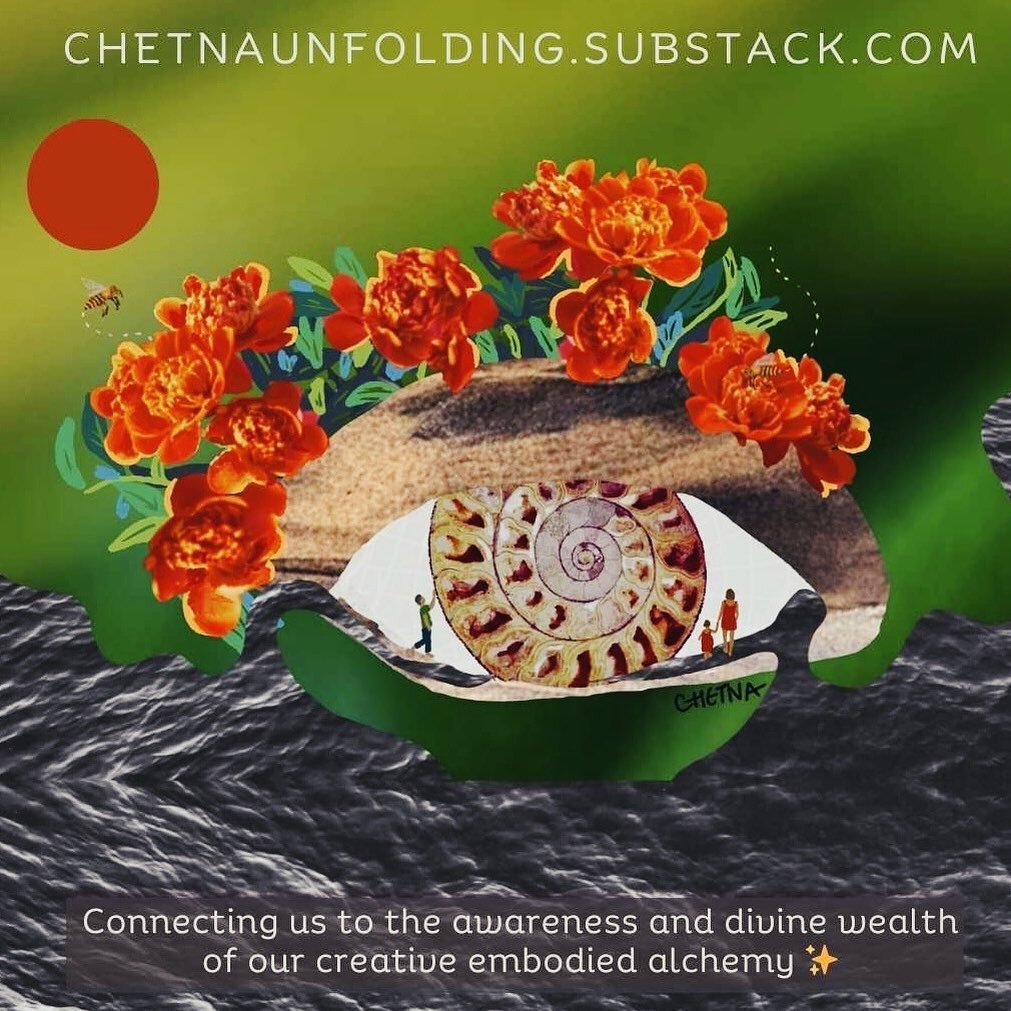 With 77K+ of you following mosaiceye, about 1500 of you get these posts on average. I&rsquo;m called to share so much more art and reflections with y&rsquo;all, and the best way to receive it is on the Chetna Unfolding Substack, find it at the biolin