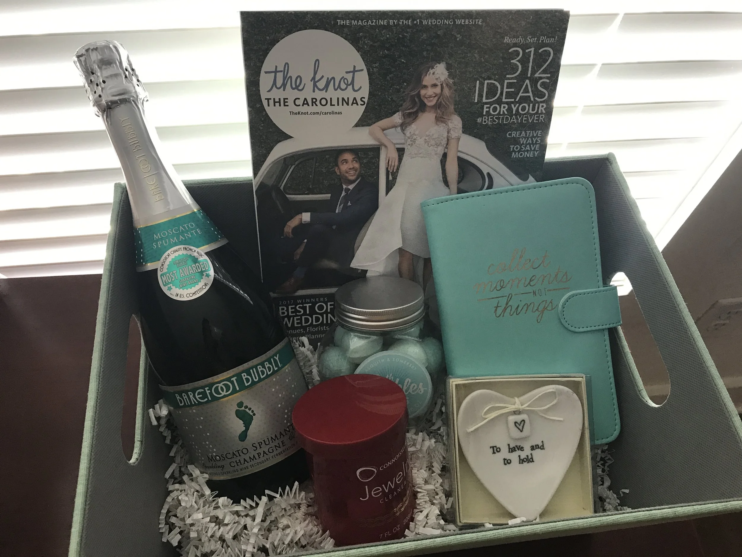 Engagement Gift Basket Fun! 