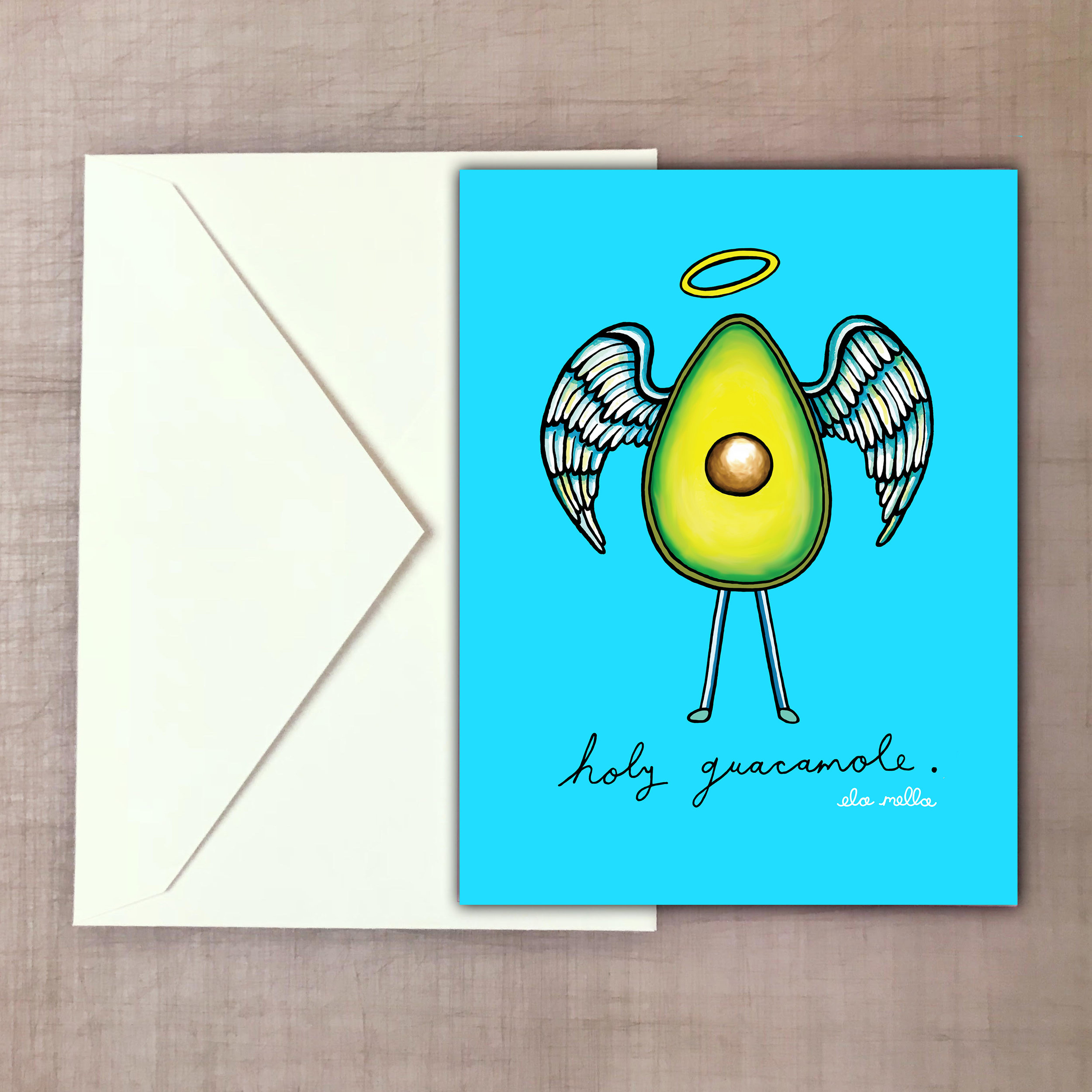 Holy Guacamole Greeting Card.jpg