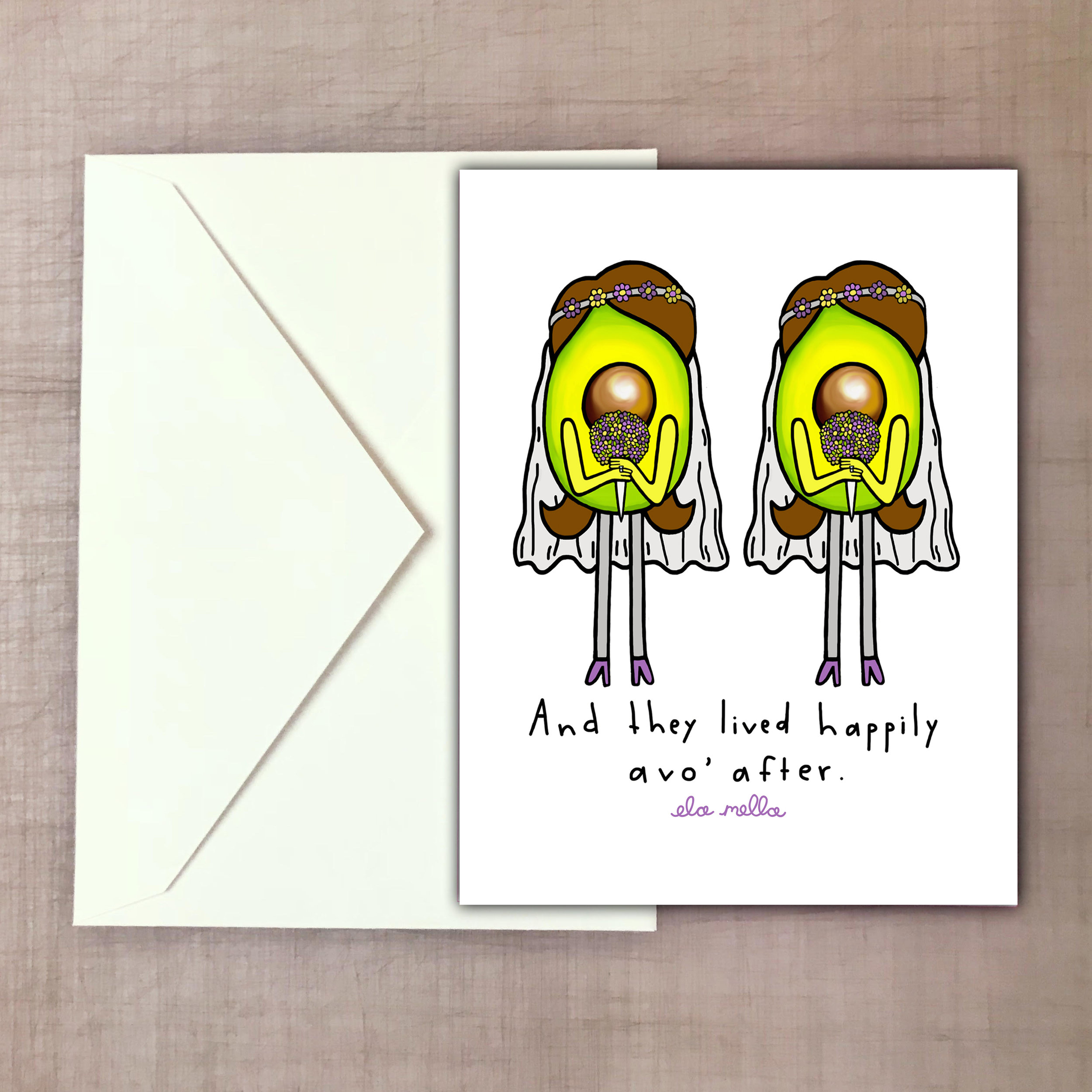 2 Brides Greeting Card.jpg