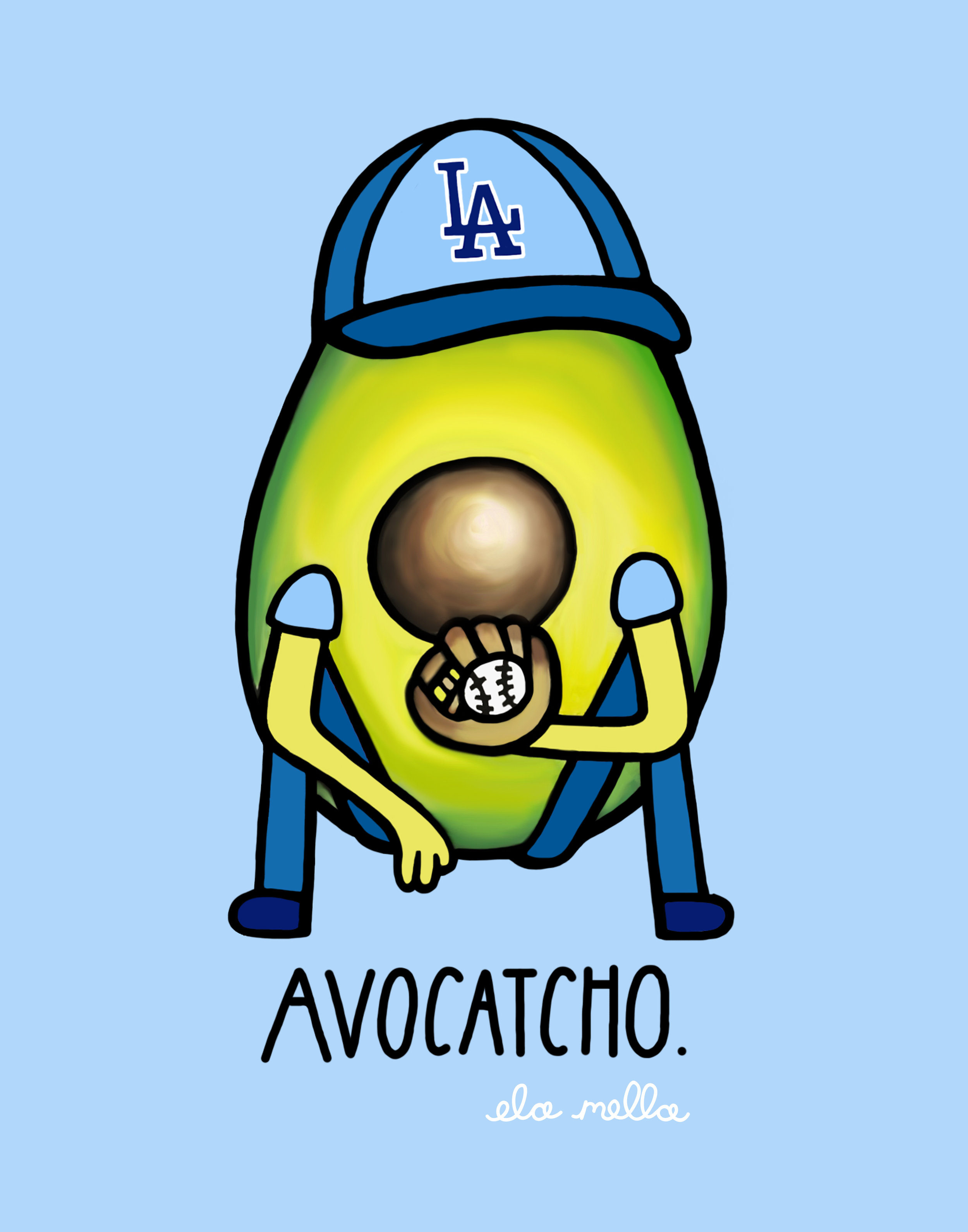 Avocatcho Dodgers 5x7.jpg