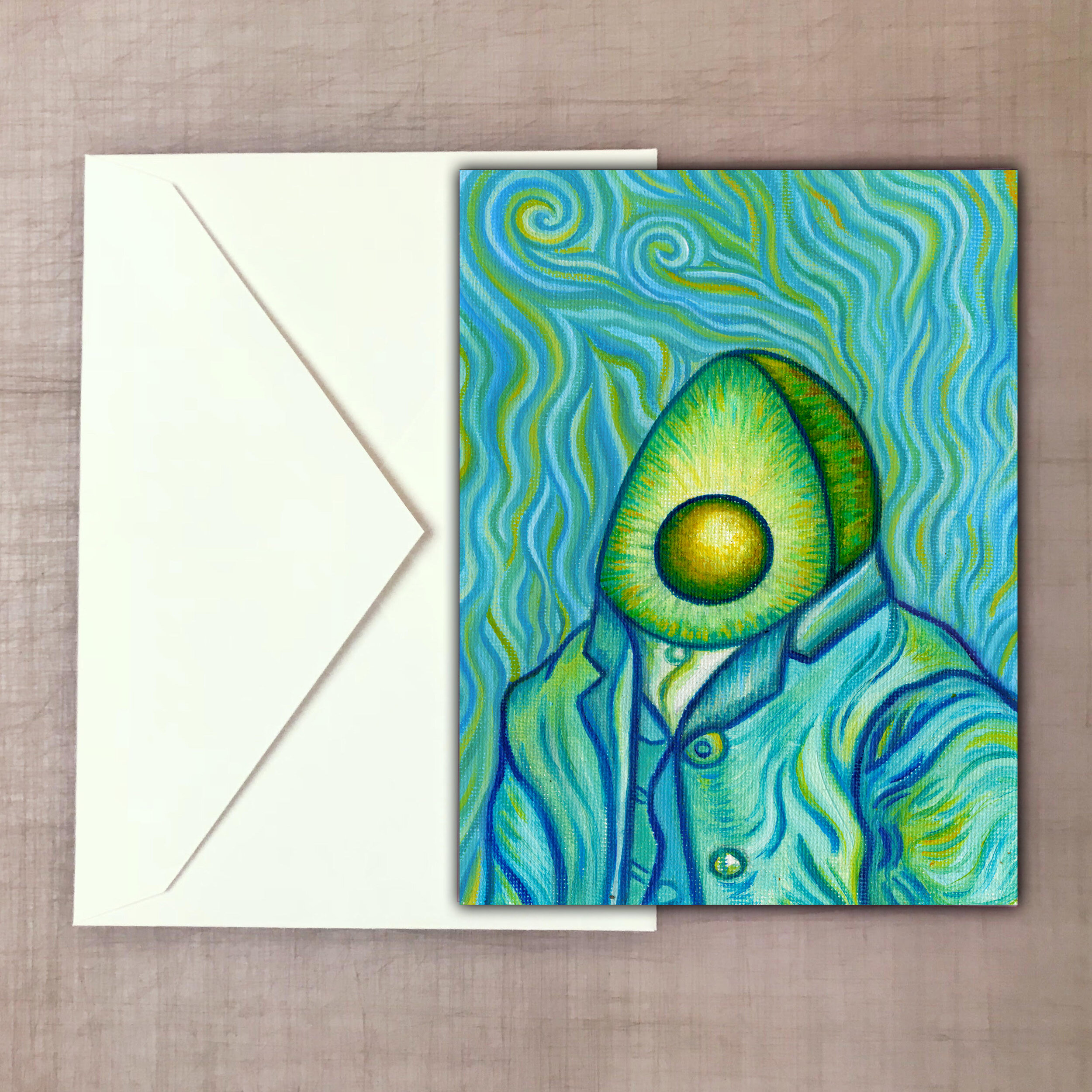 Van Goghcado Greeting Card.jpg