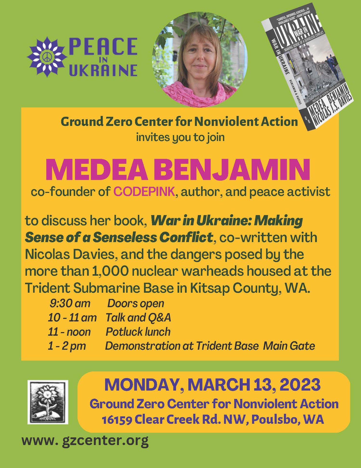 Learn More – Ground Zero Center for Nonviolent Action