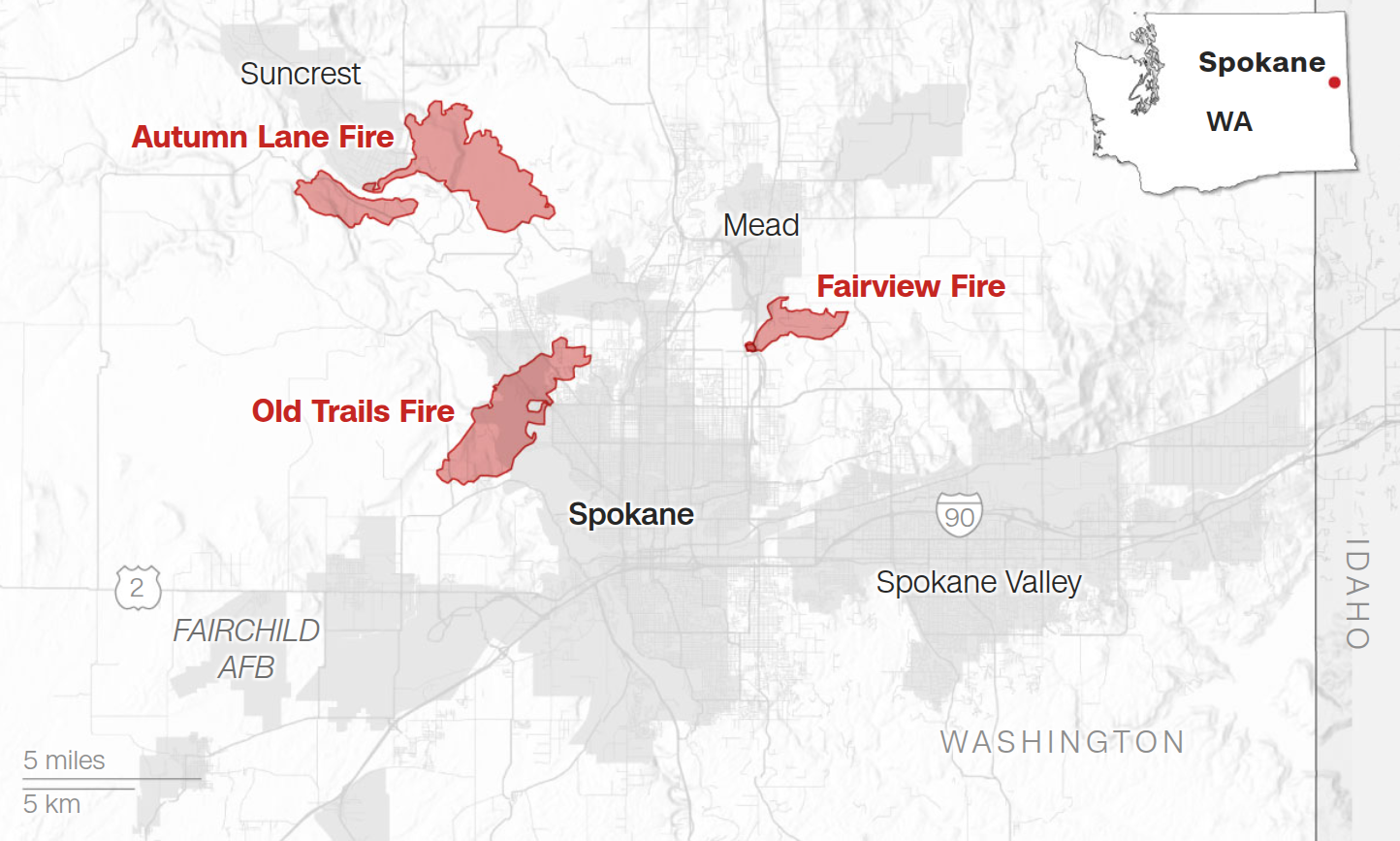 Under Fire in Eastern Washington