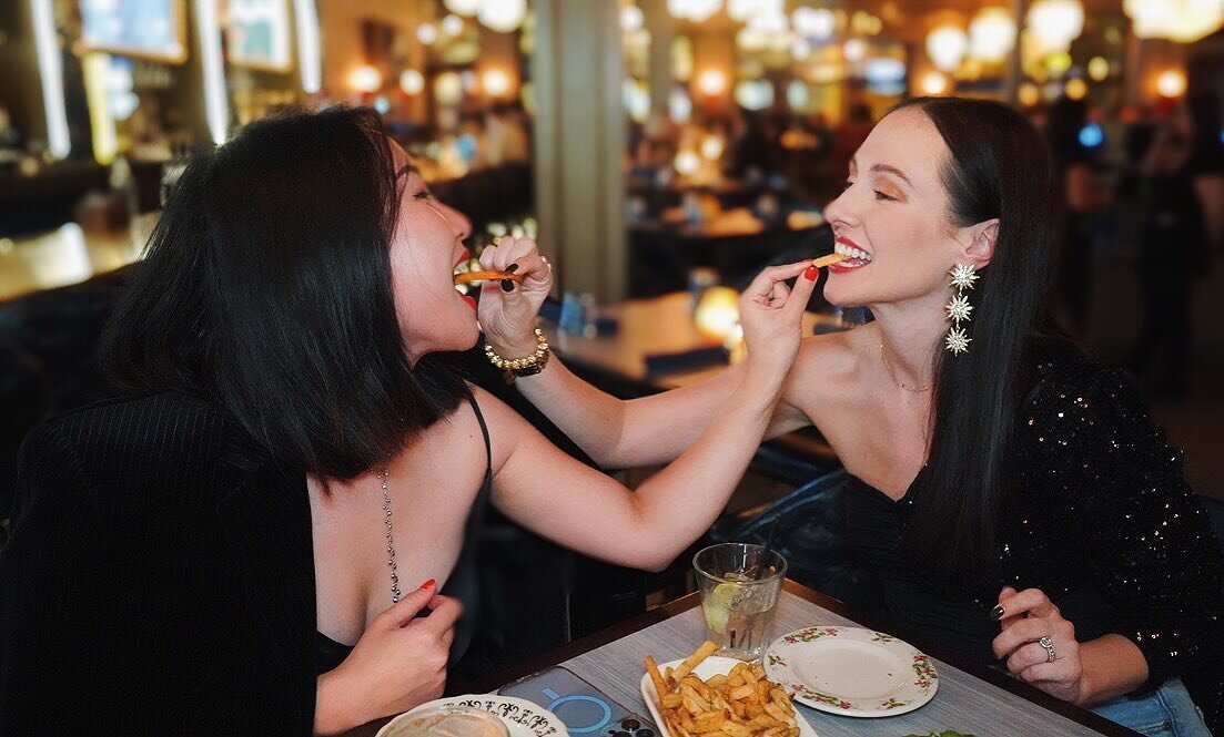 You can&rsquo;t spell Friends without Fries. 

Head to the link in our bio to make a reservation for you and your girls this Galentines Day!