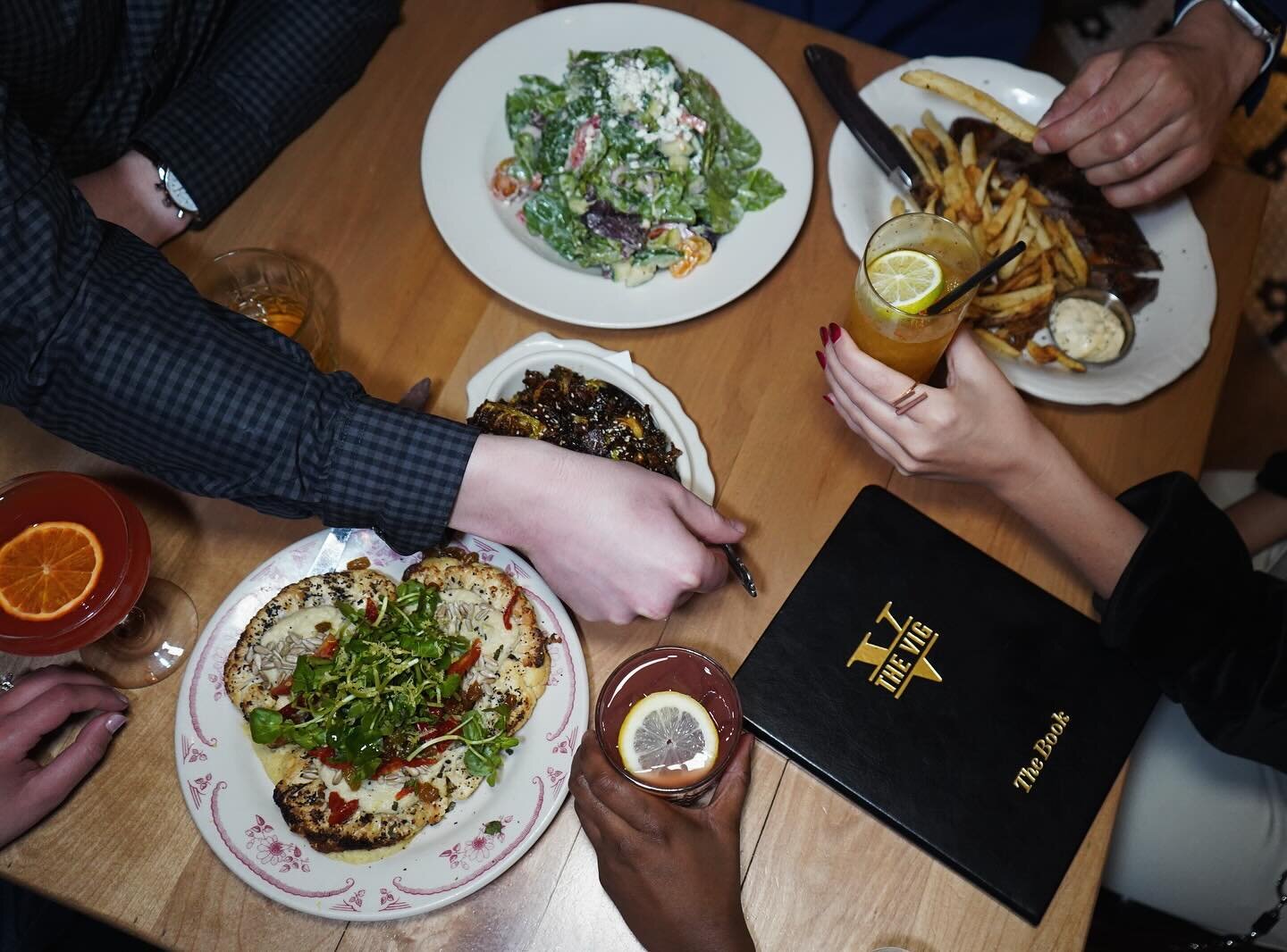 Dinner is better when shared. Doors open at 5pm!