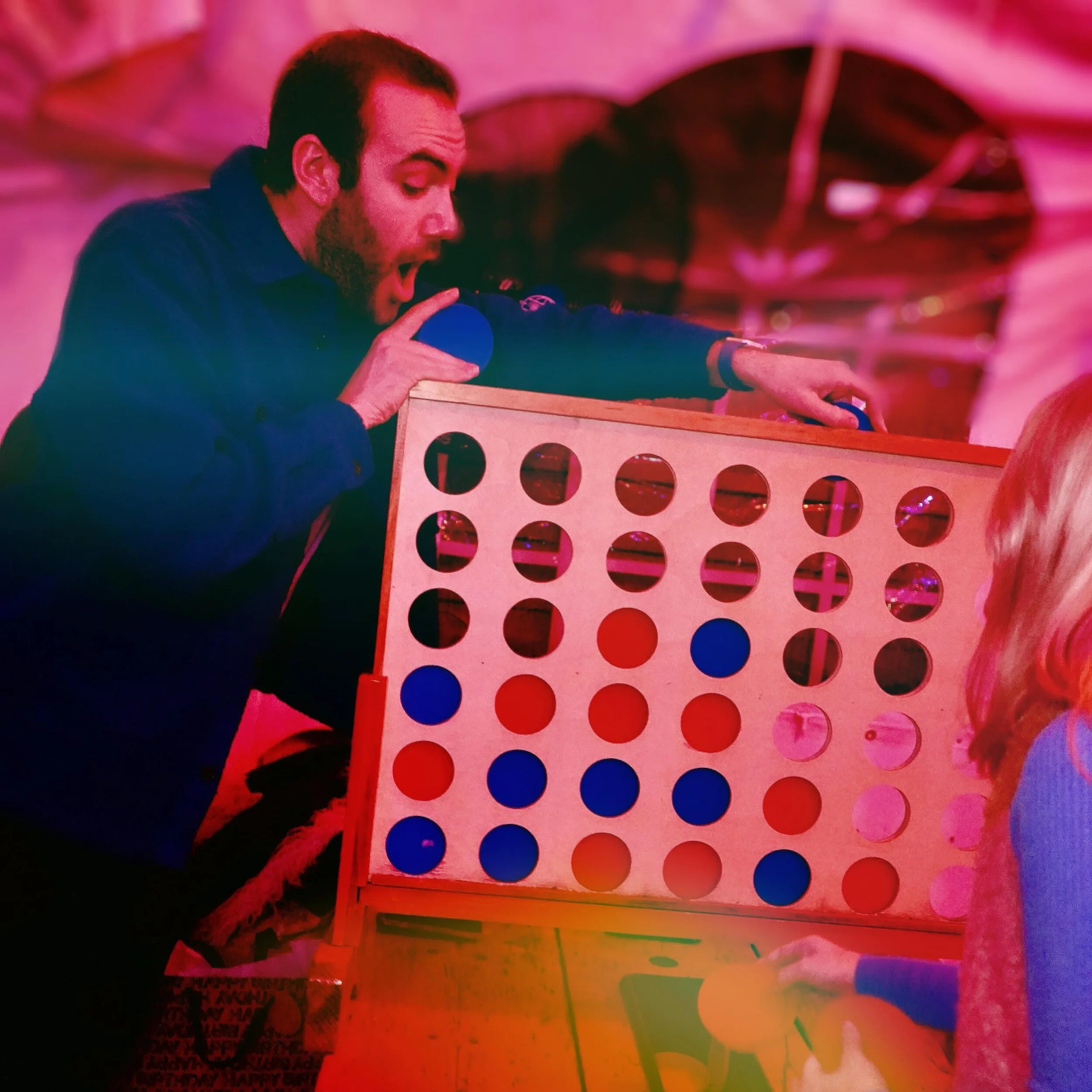 It&rsquo;s all fun and games here. 

Check out our heated patio, doors are open til 2am!