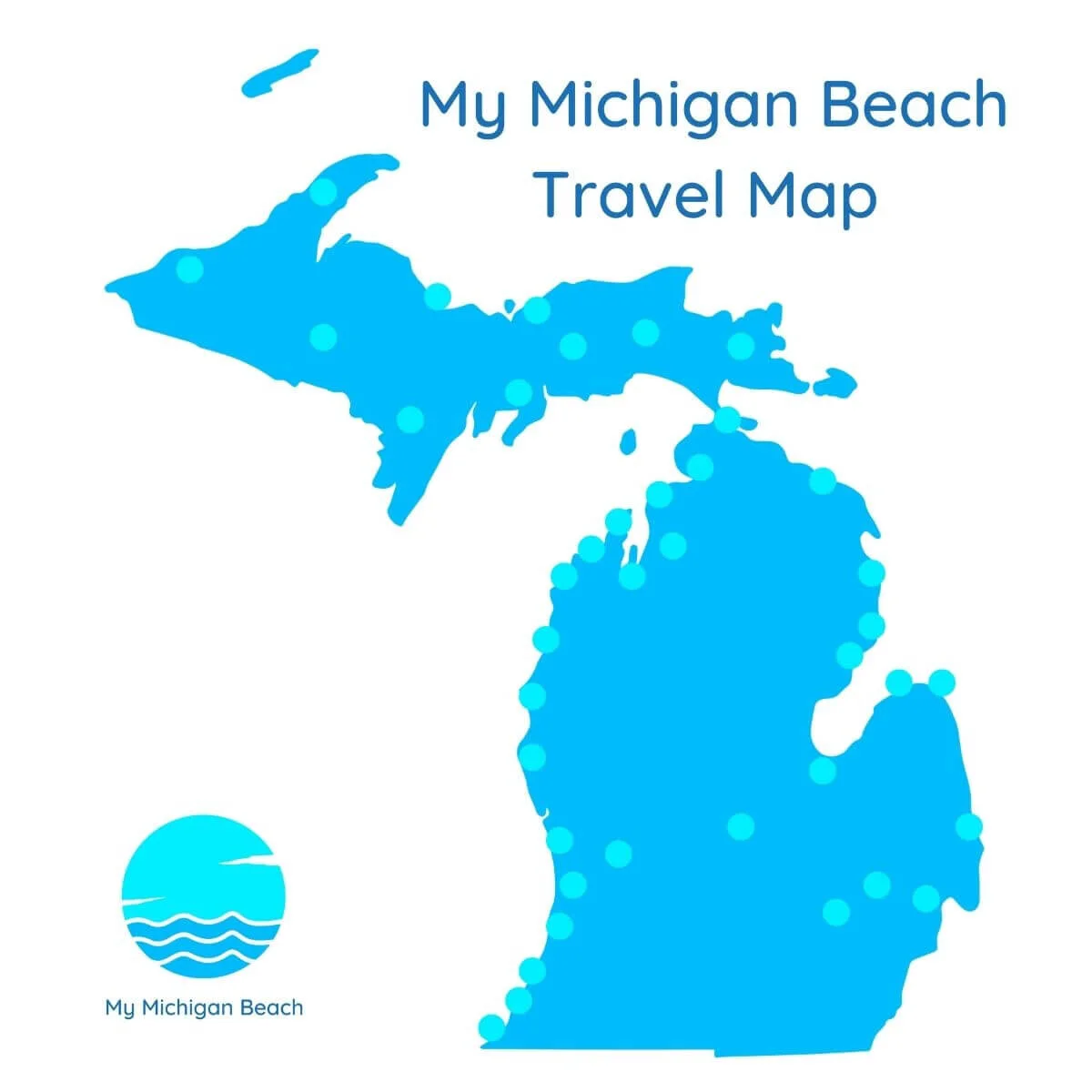 Lake Michigan Beaches Map Ten Secret Must-See Michigan Beaches | Insider's Guide — Mymichiganbeach.com