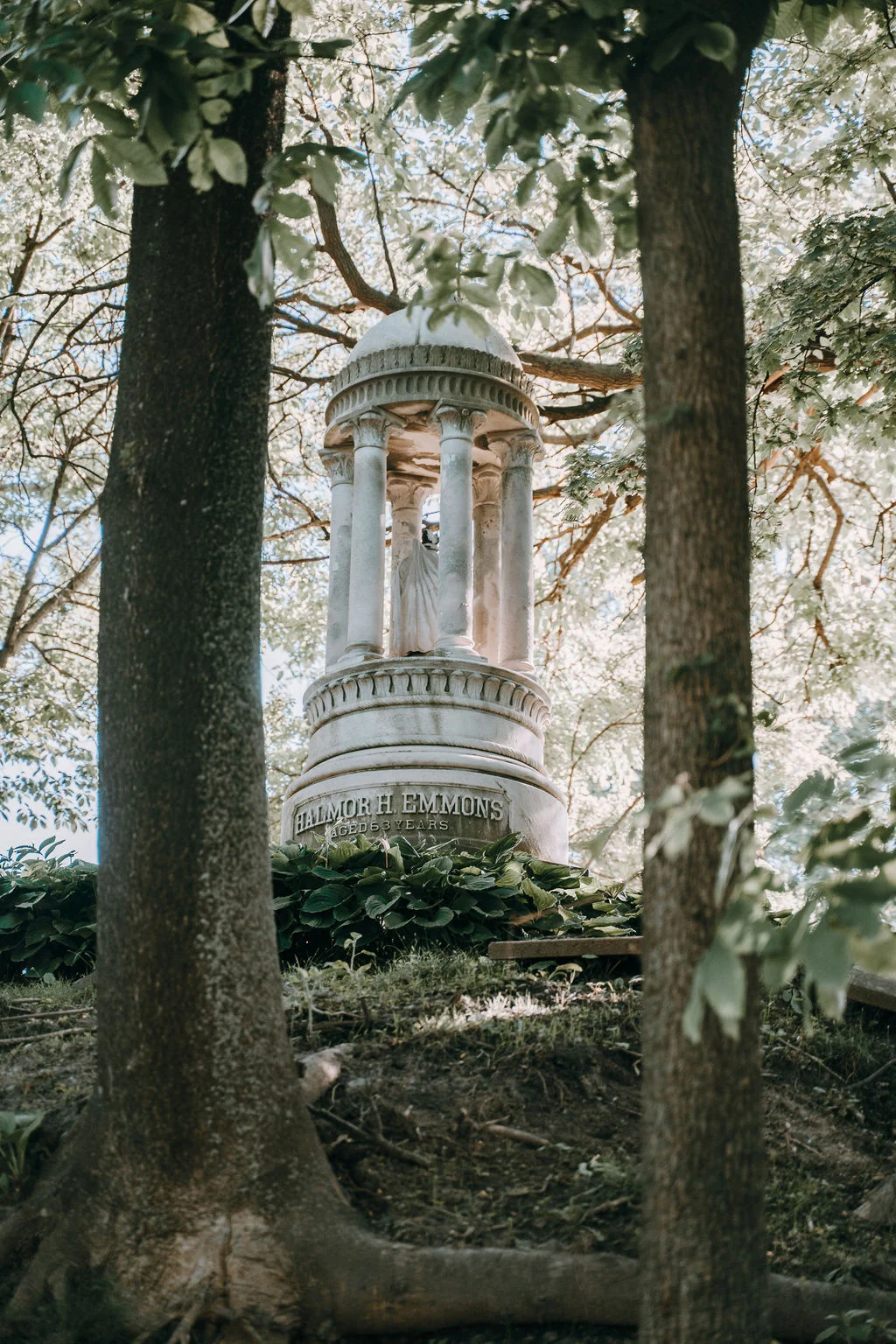 A Book Reading in a Cemetery? Of Course!