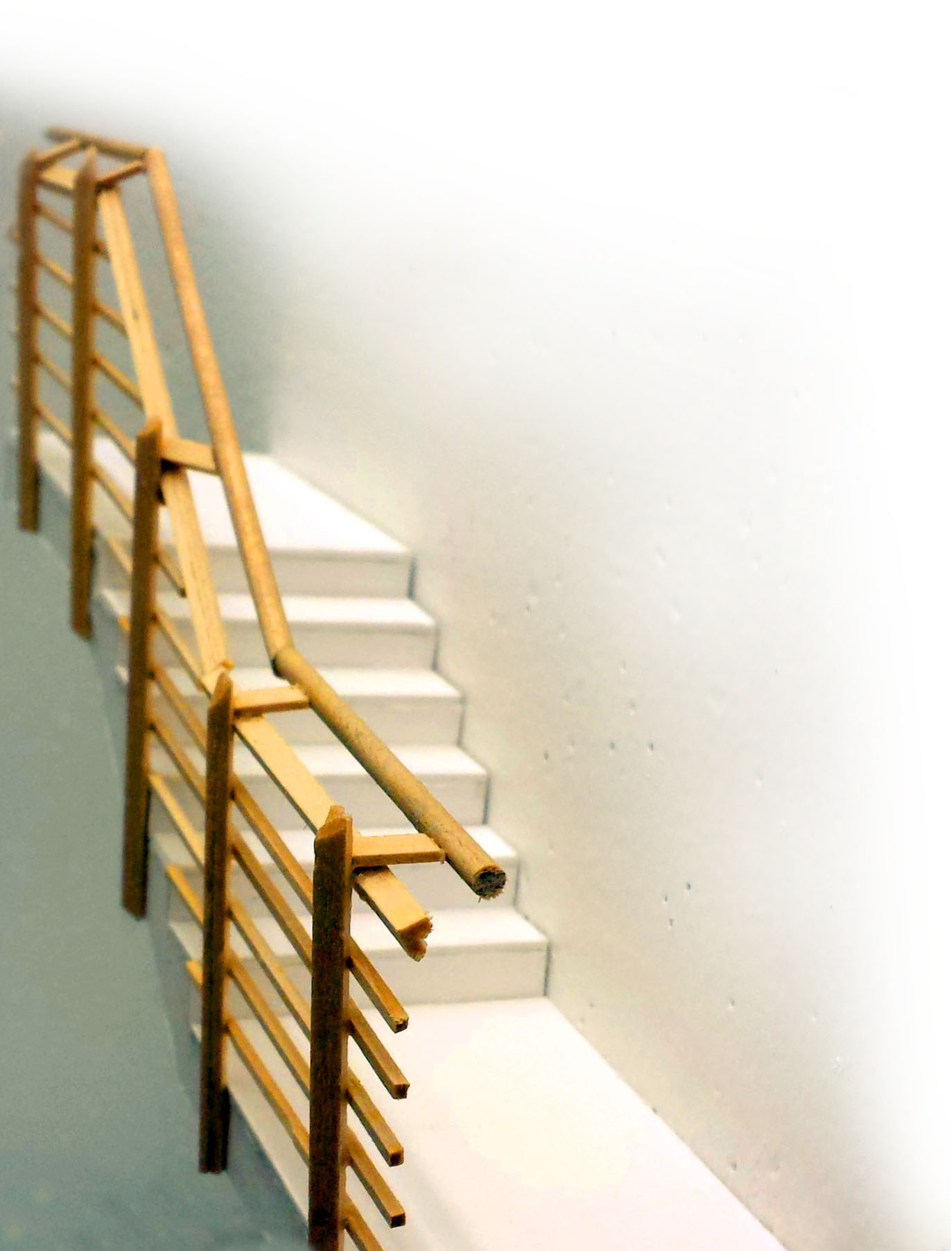 1:10 stair detail model