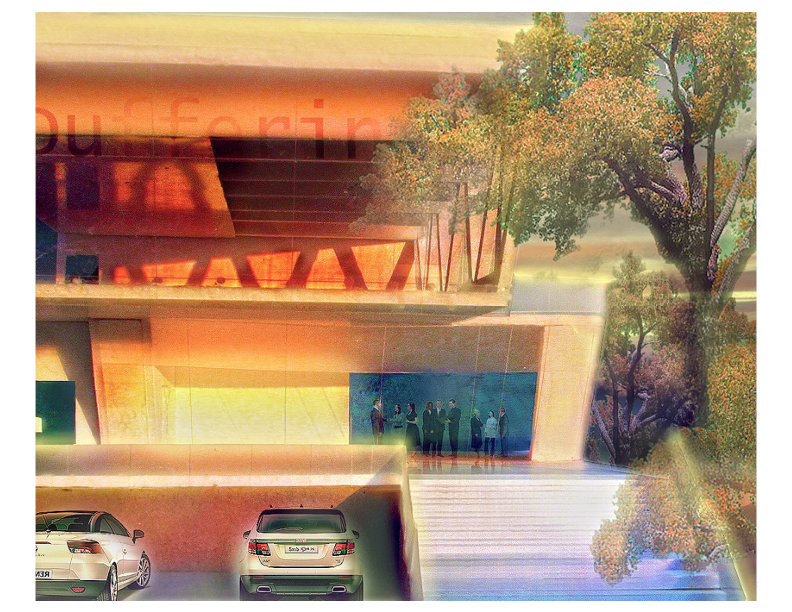 Front elevation rendering