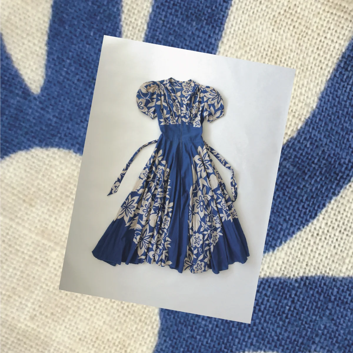 1940s hawaiian dress