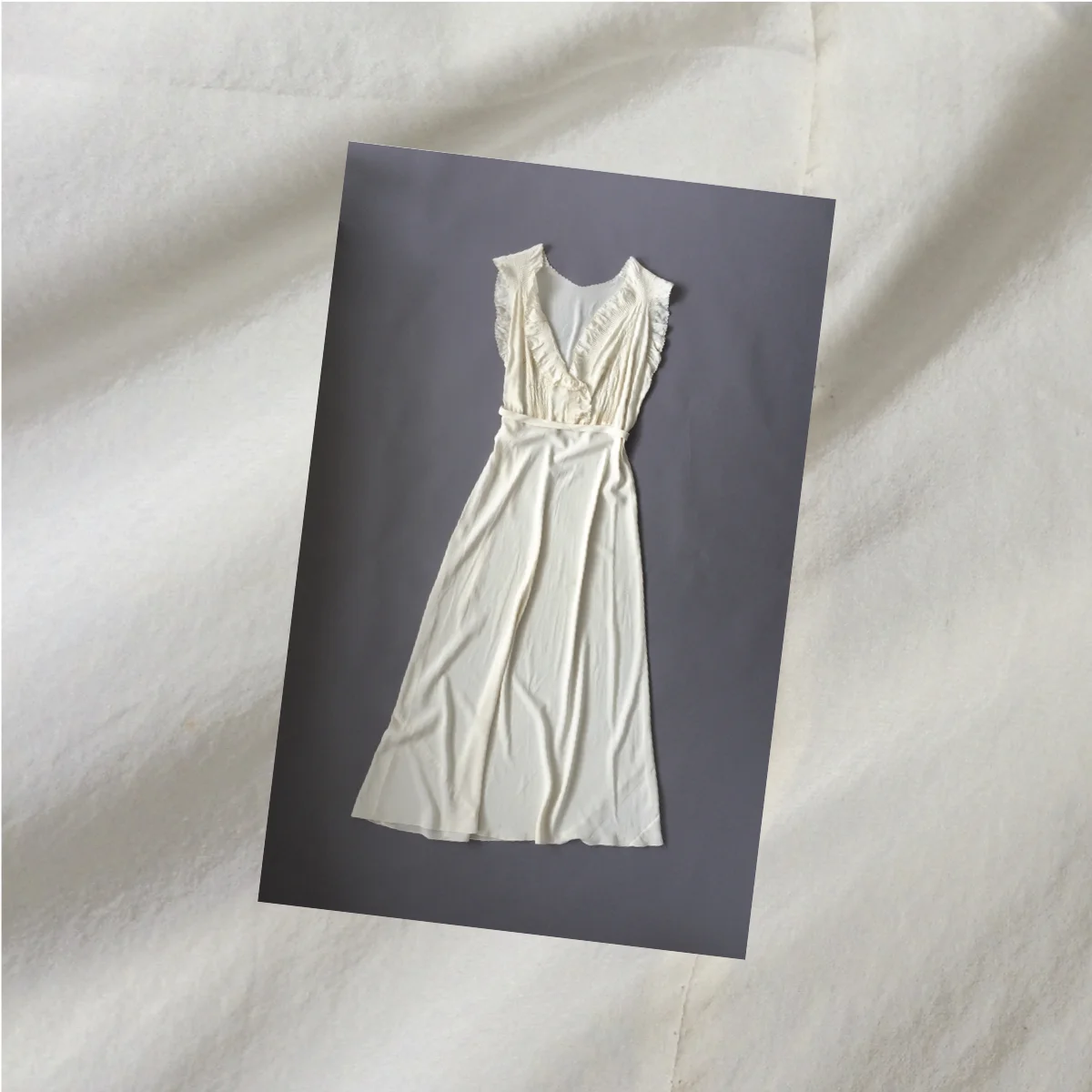 1930s crossover dress