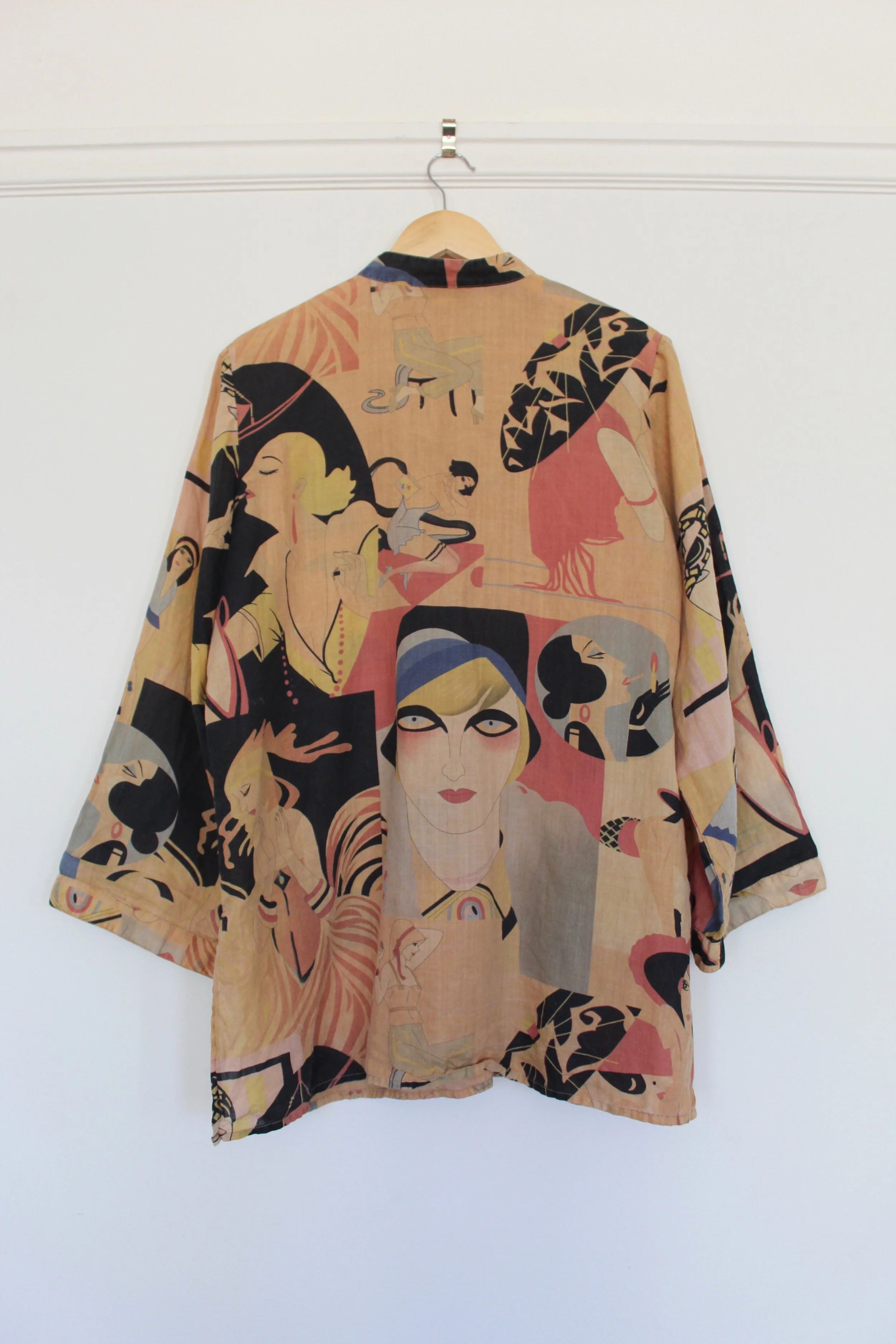 90s FEMME FATALE LINEN TOP - Los Altos Hills, Ca