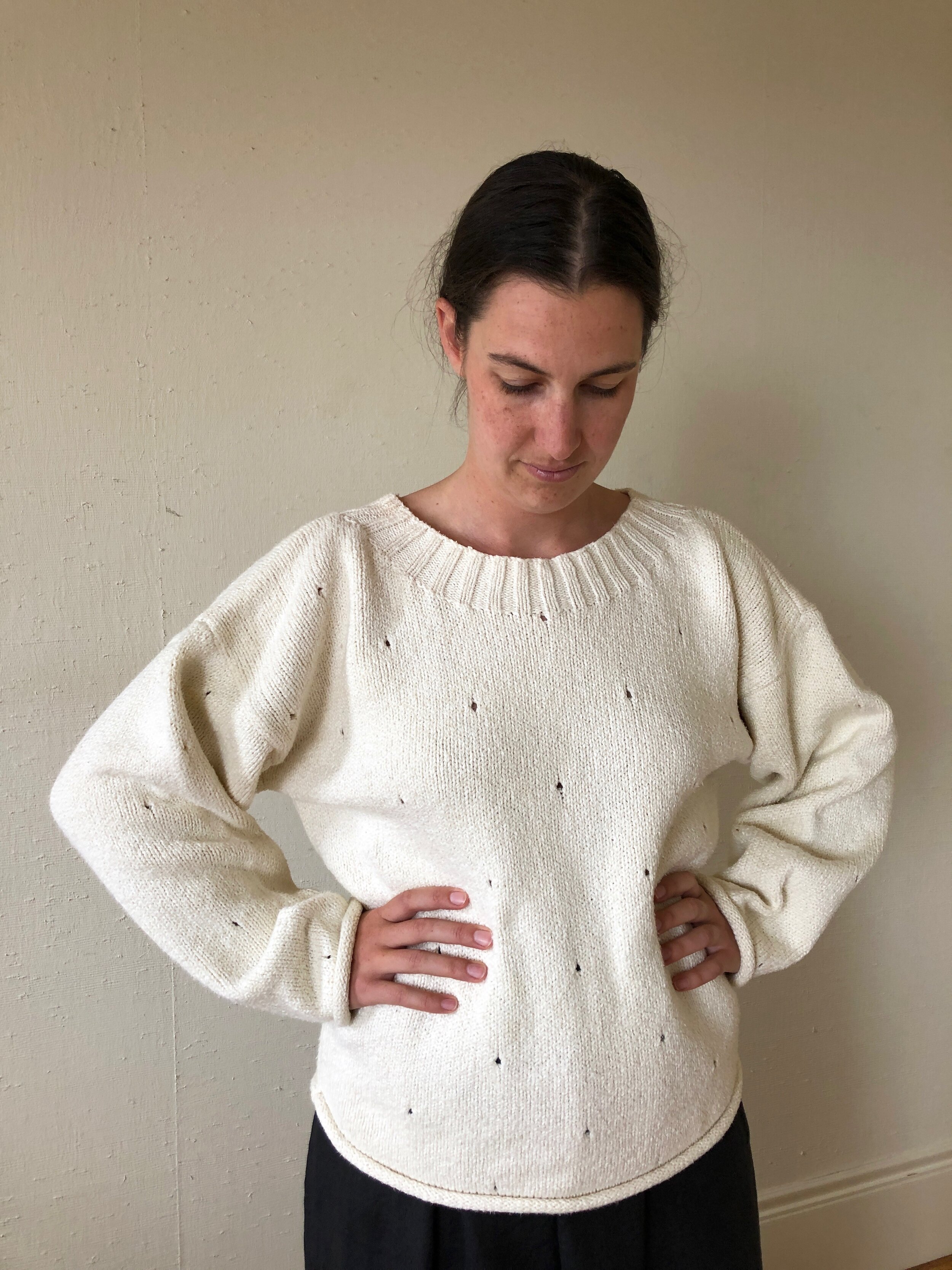 80s COTTON DREAM SWEATER - Los Altos Hills, Ca