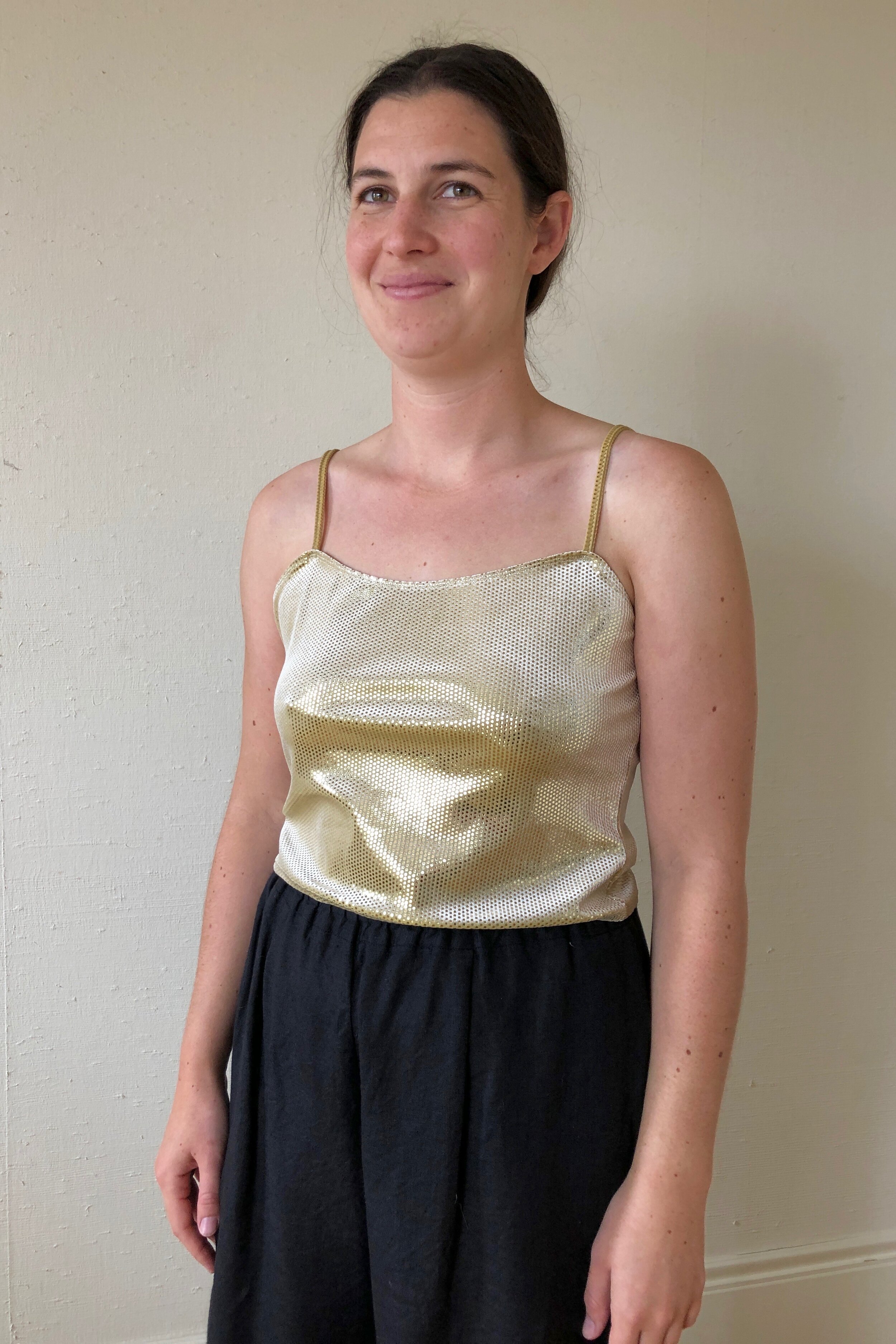 90s SPARKLE FUZZ CROP TANK - Los Altos Hills, Ca