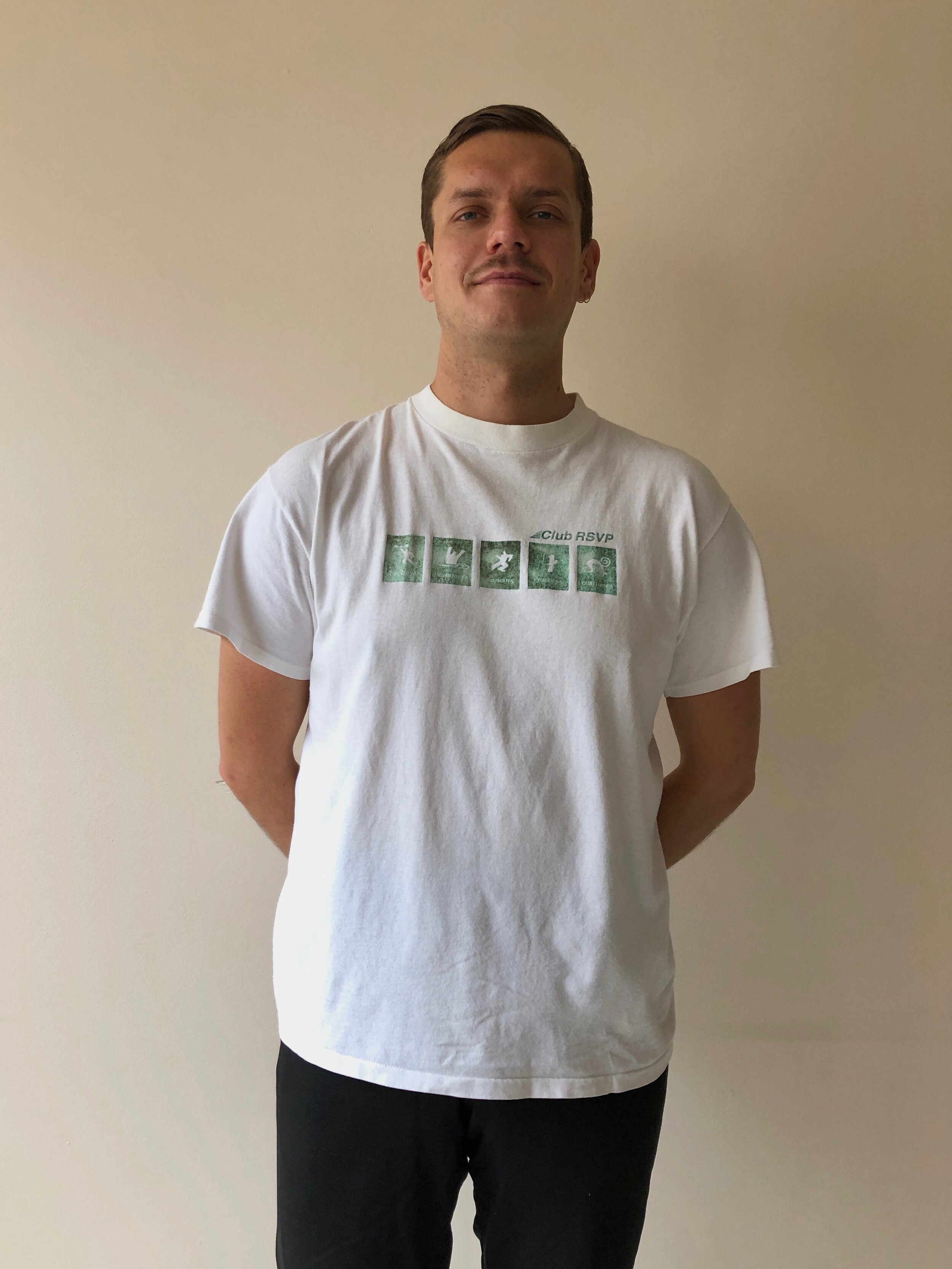 90s CLUB RSVP TEE - North Beach, San Francisco 