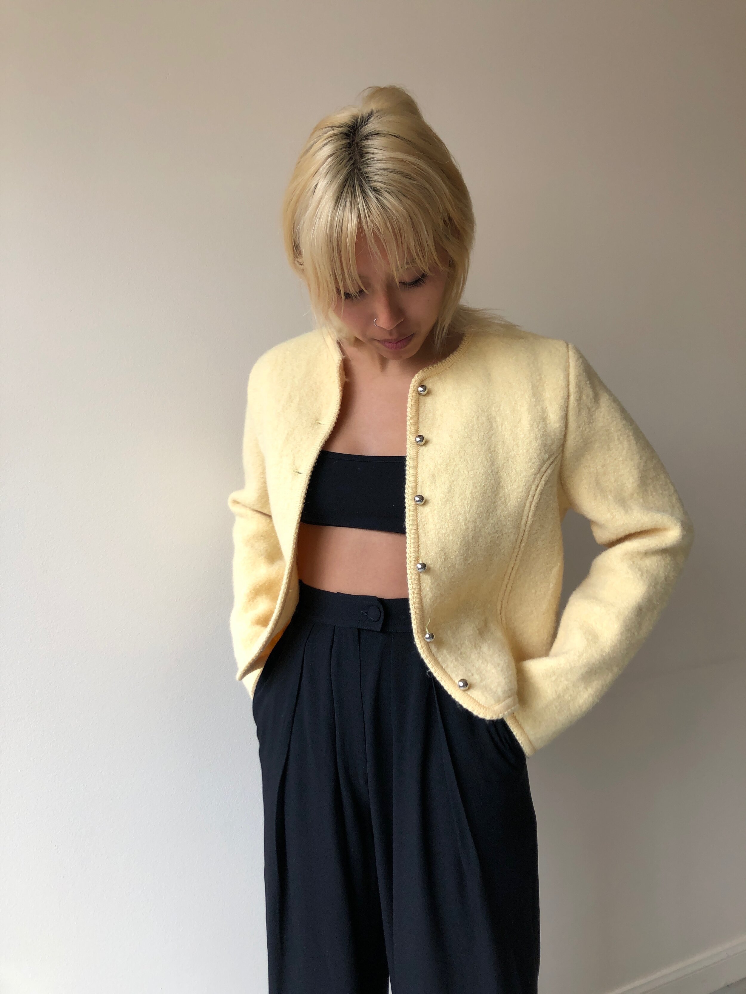 EARLY 80s BUTTER BOILED WOOL JACKET - Kensington, Ca