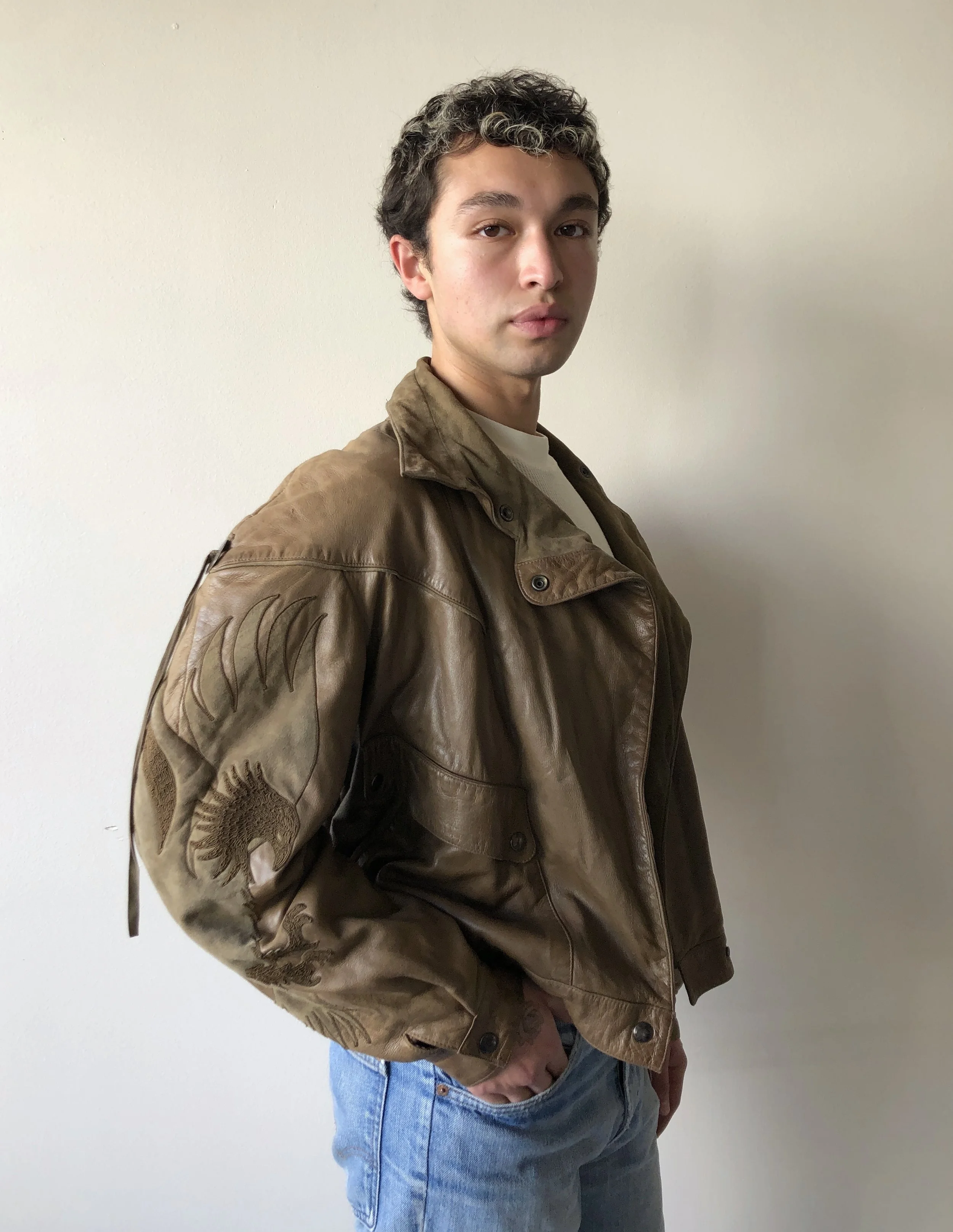 Late 70s/Early 80s Claude Montana Eagle Jacket