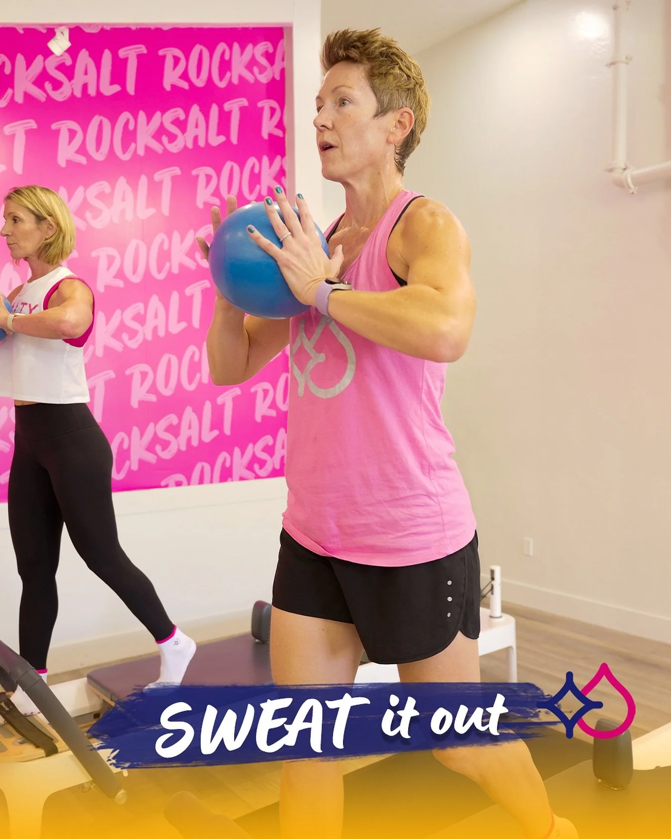 Sweat never looked this good! 💦
Step into the studio and sweat it out&mdash;every move hits different at RockSalt.

🔥 New here? Start strong with your first 5-pack for $99.
👉 Book now at rocksaltpilat.es/iq2r or see link in bio!

#GetSalty #RockSa