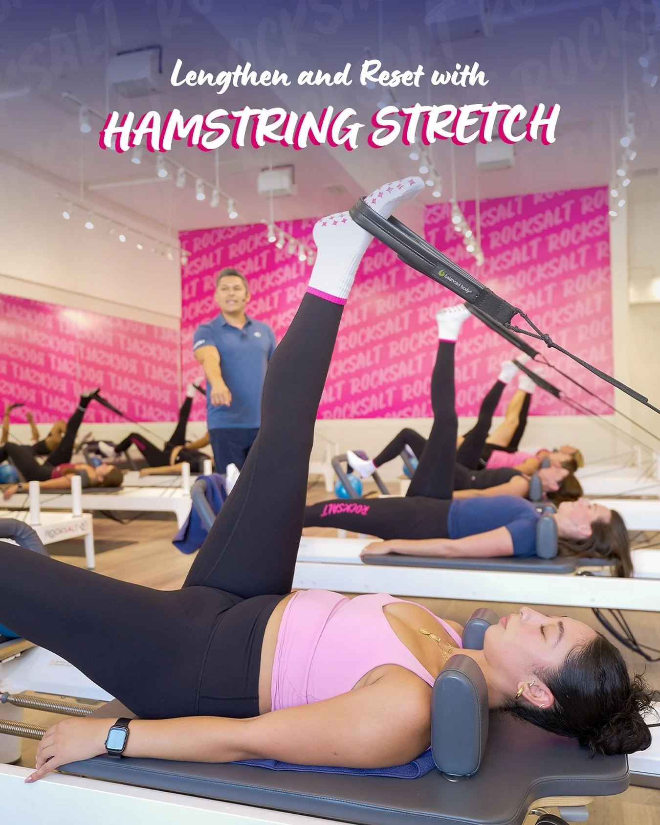 ​RockSalt Friday Move: Hamstring Stretch 🖤

Ready for the weekend? Start with a good stretch.
The Hamstring Stretch releases tension, builds flexibility, and keeps you feeling strong and balanced. 💪

✨ First class for $20 &mdash; book your class an