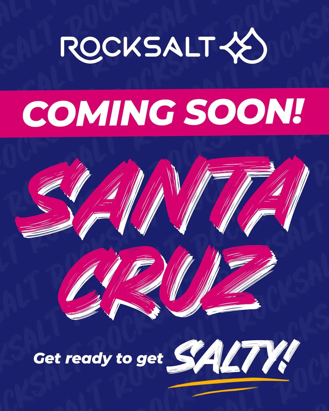 You guessed it&hellip; we&rsquo;re hitting the coast! 🌊
RockSalt Santa Cruz &mdash; coming soon!

Get ready to get salty, Santa Cruz. 💪

#GetSalty #RockSaltPilates #RockInRockOutRockOn #Stretch #Strength #Sweat #ReformerPilates