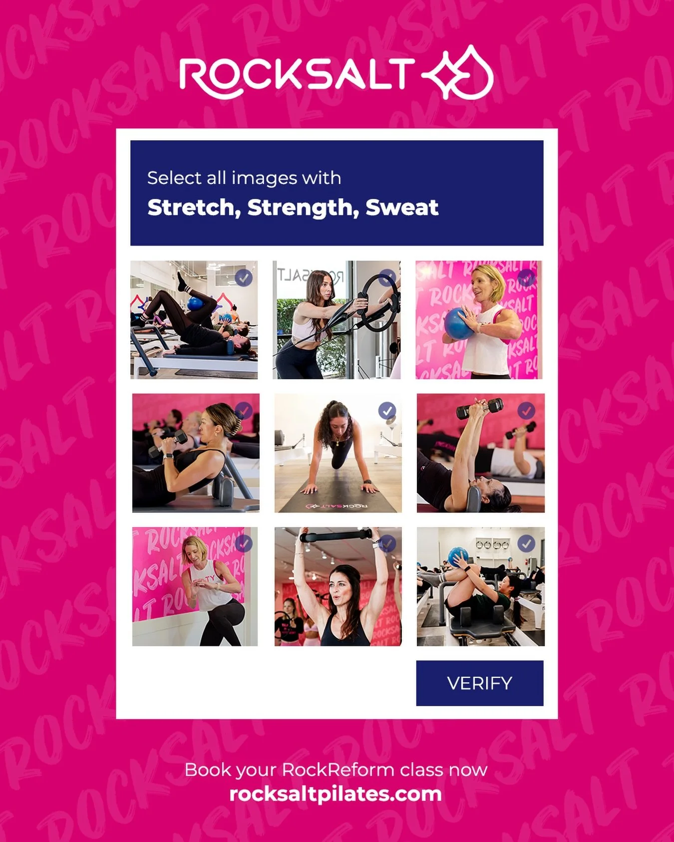 No wrong answers here.
Only strong ones. 💪

Stretch. Strength. Sweat.
Book your RockReform class now at rocksaltpilat.es/oa0E or see link in bio!

#GetSalty #RockSaltPilates #RockInRockOutRockOn #StretchStrengthSweat #ReformerPilates